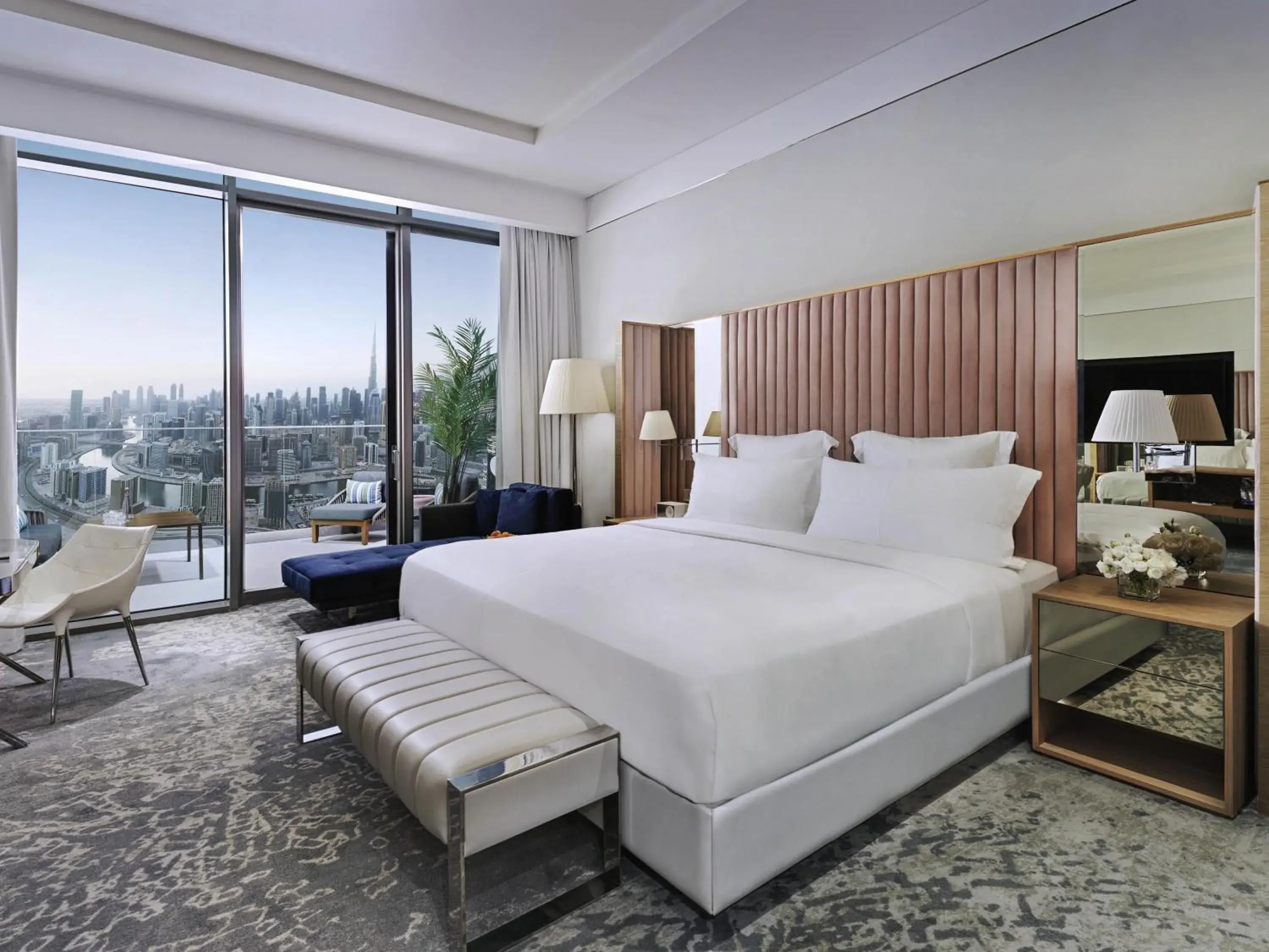Bedroom, Bed in SLS Dubai Hotel & Residences Bedroom, Bed in SLS Dubai Hotel & Residences