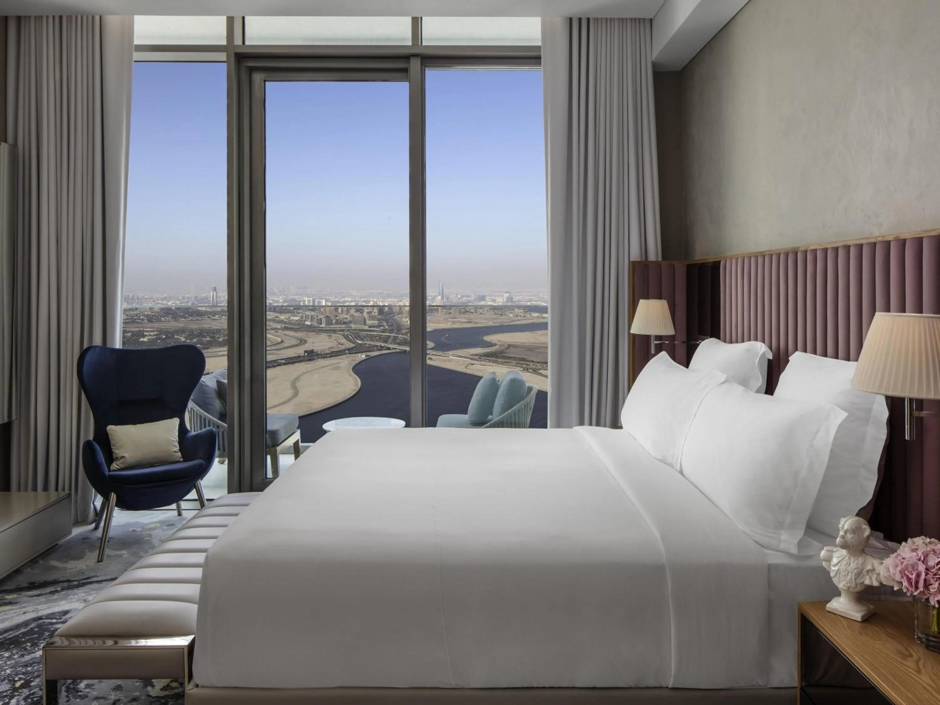 Bedroom, Bed in SLS Dubai Hotel & Residences