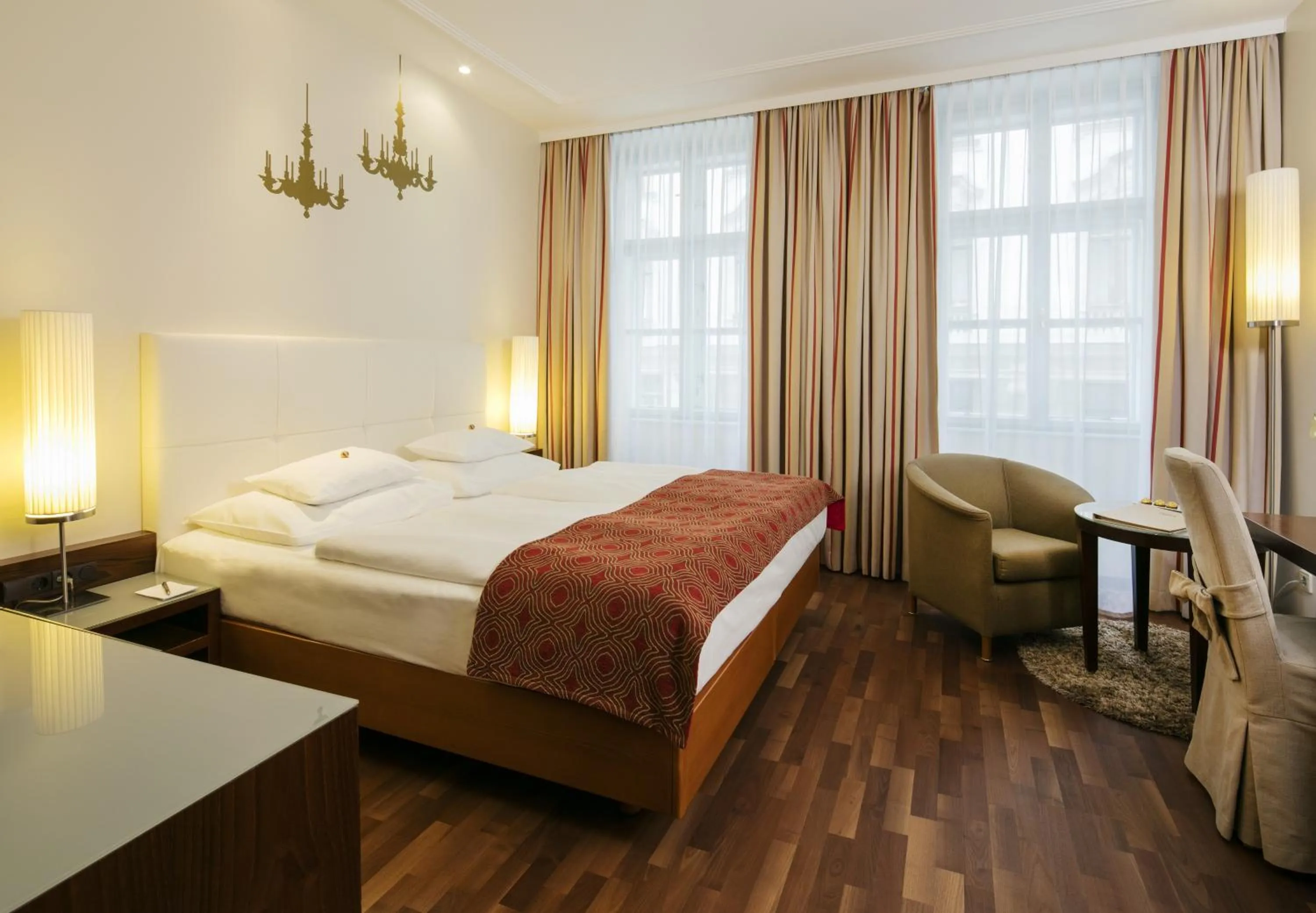 Living room, Bed in Boutique Hotel Das Tigra