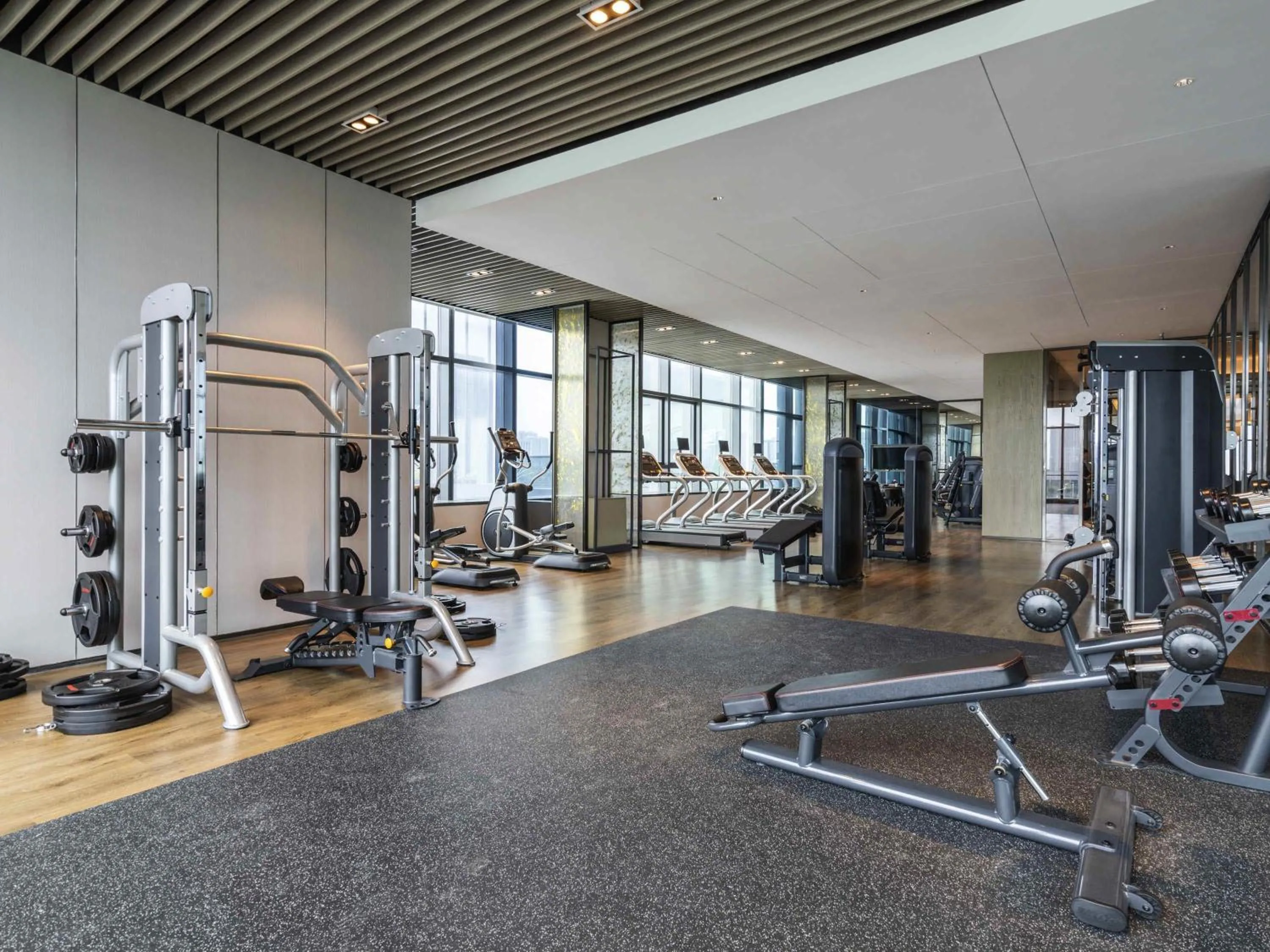 Fitness centre/facilities in Pullman Jiaxing Pinghu Excellence