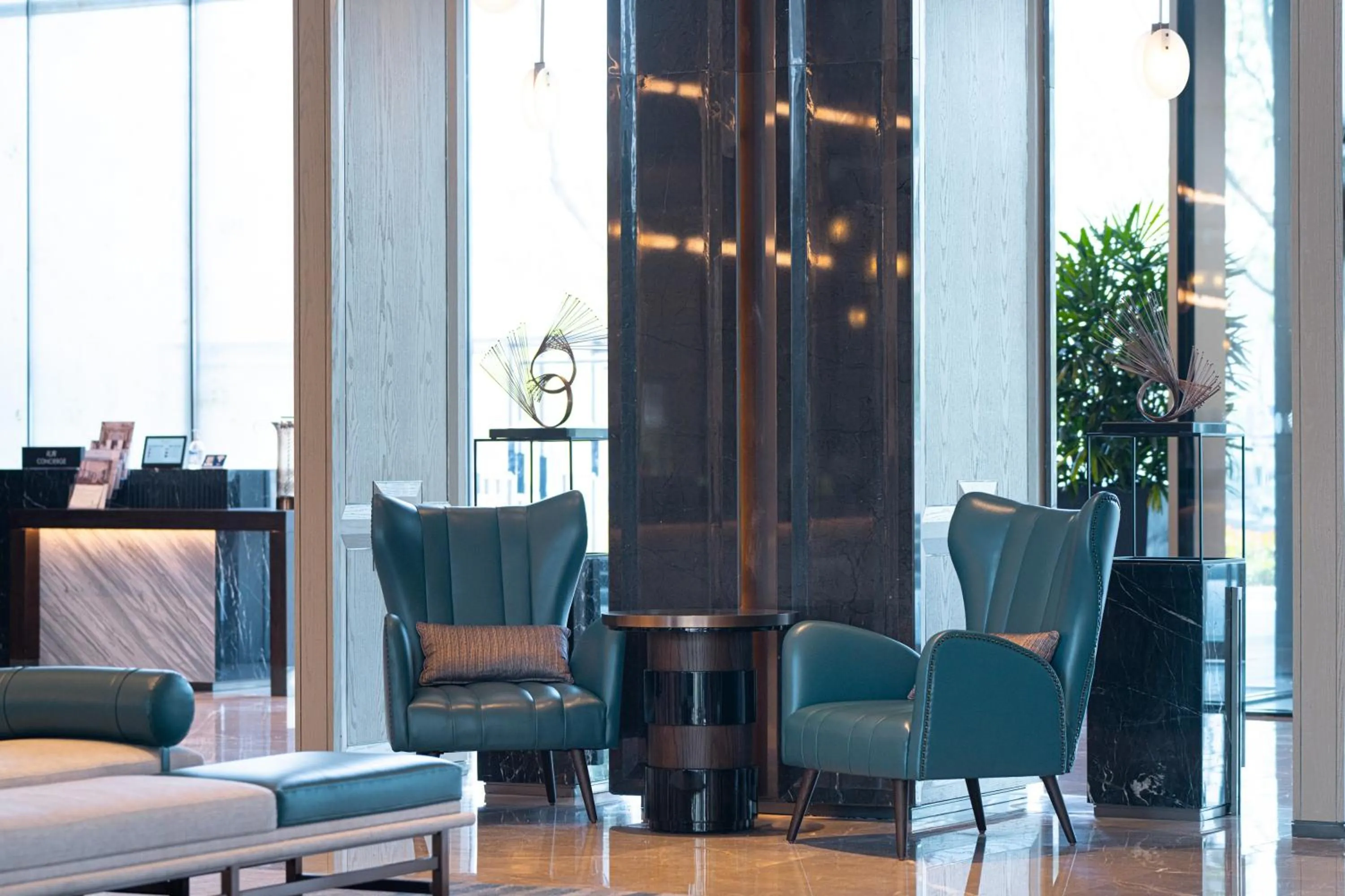 Seating area in Pullman Jiaxing Pinghu Excellence