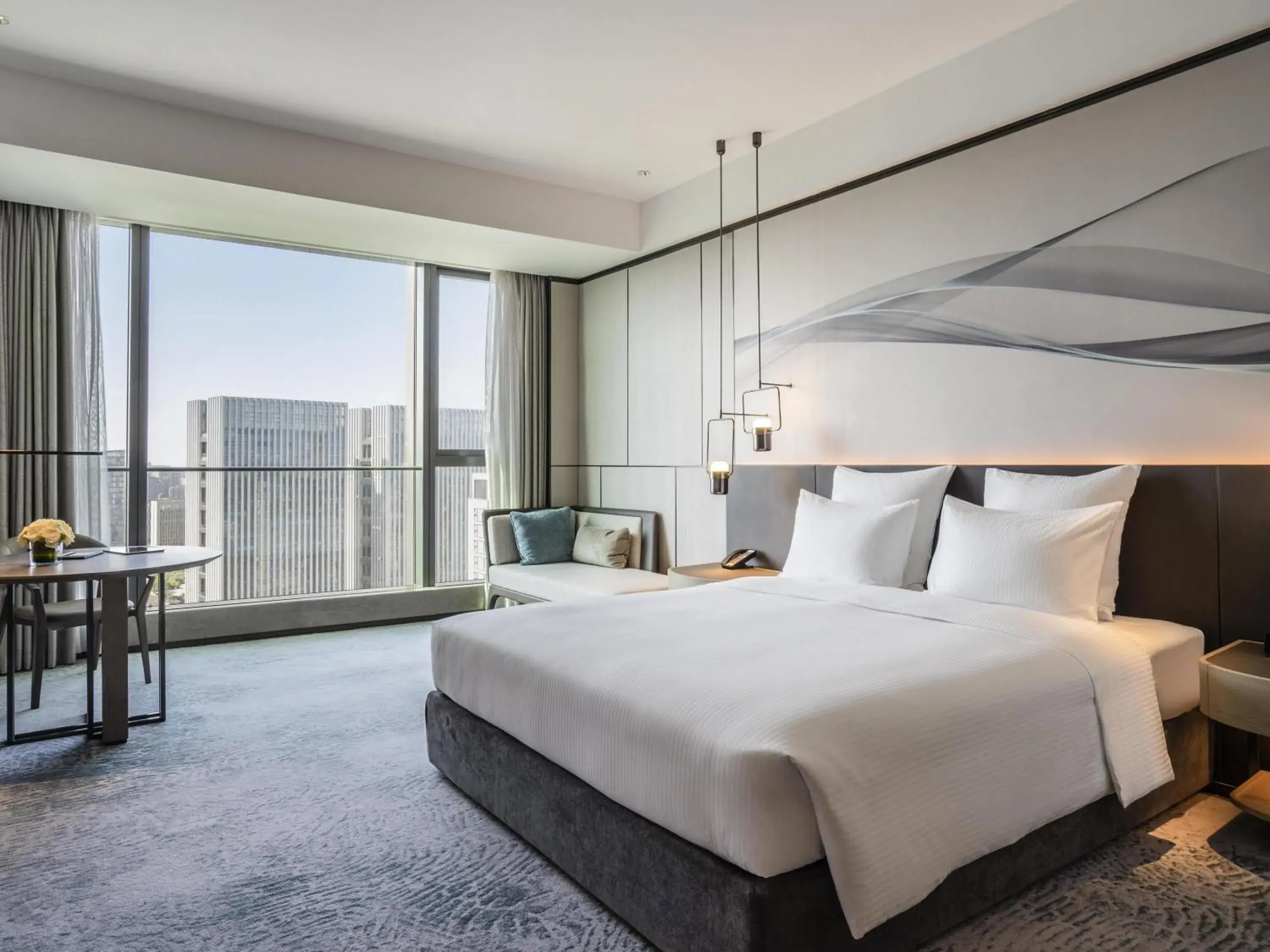 Bedroom, Bed in Pullman Jiaxing Pinghu Excellence Bedroom, Bed in Pullman Jiaxing Pinghu Excellence