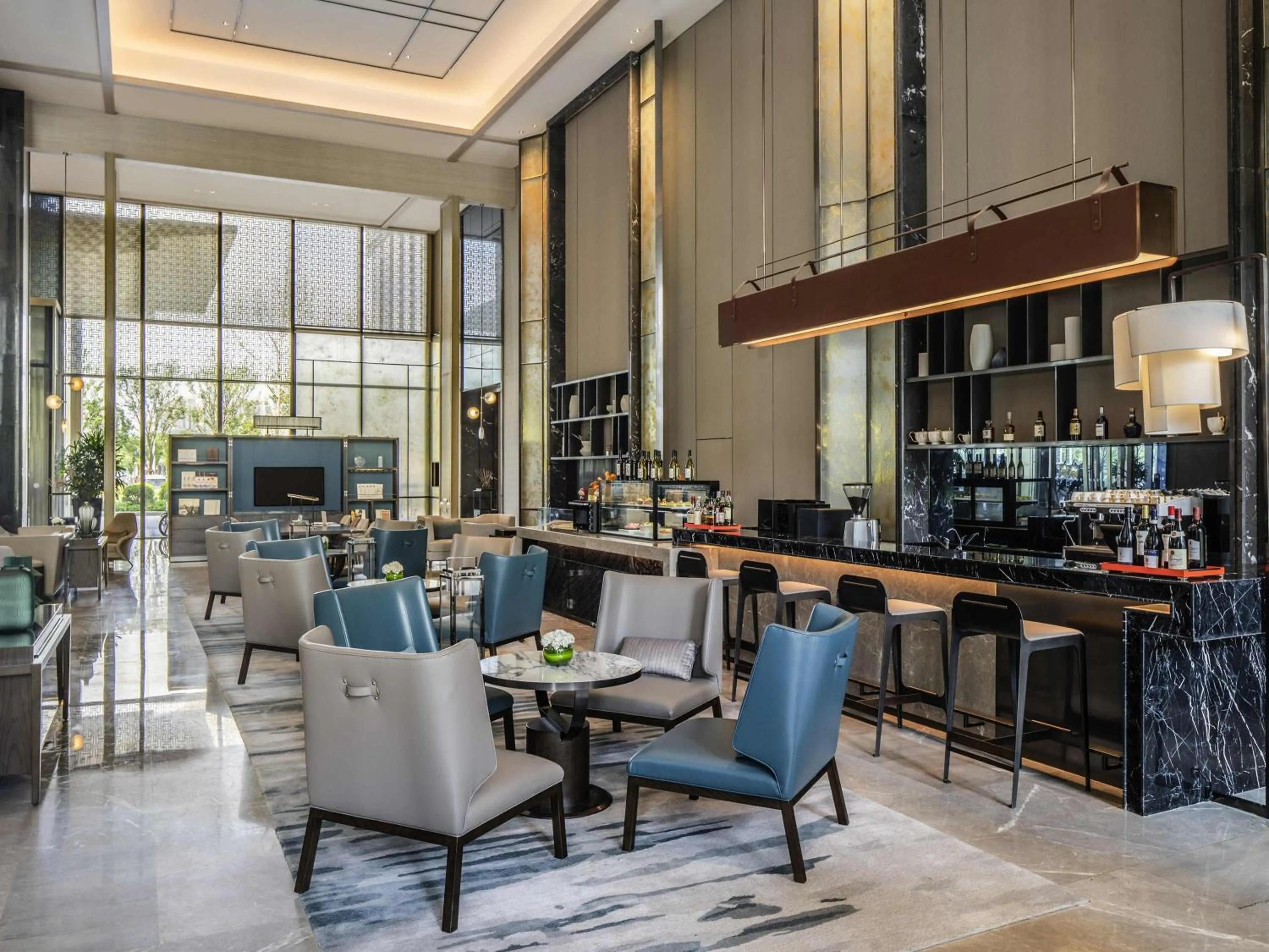 Lounge or bar in Pullman Jiaxing Pinghu Excellence