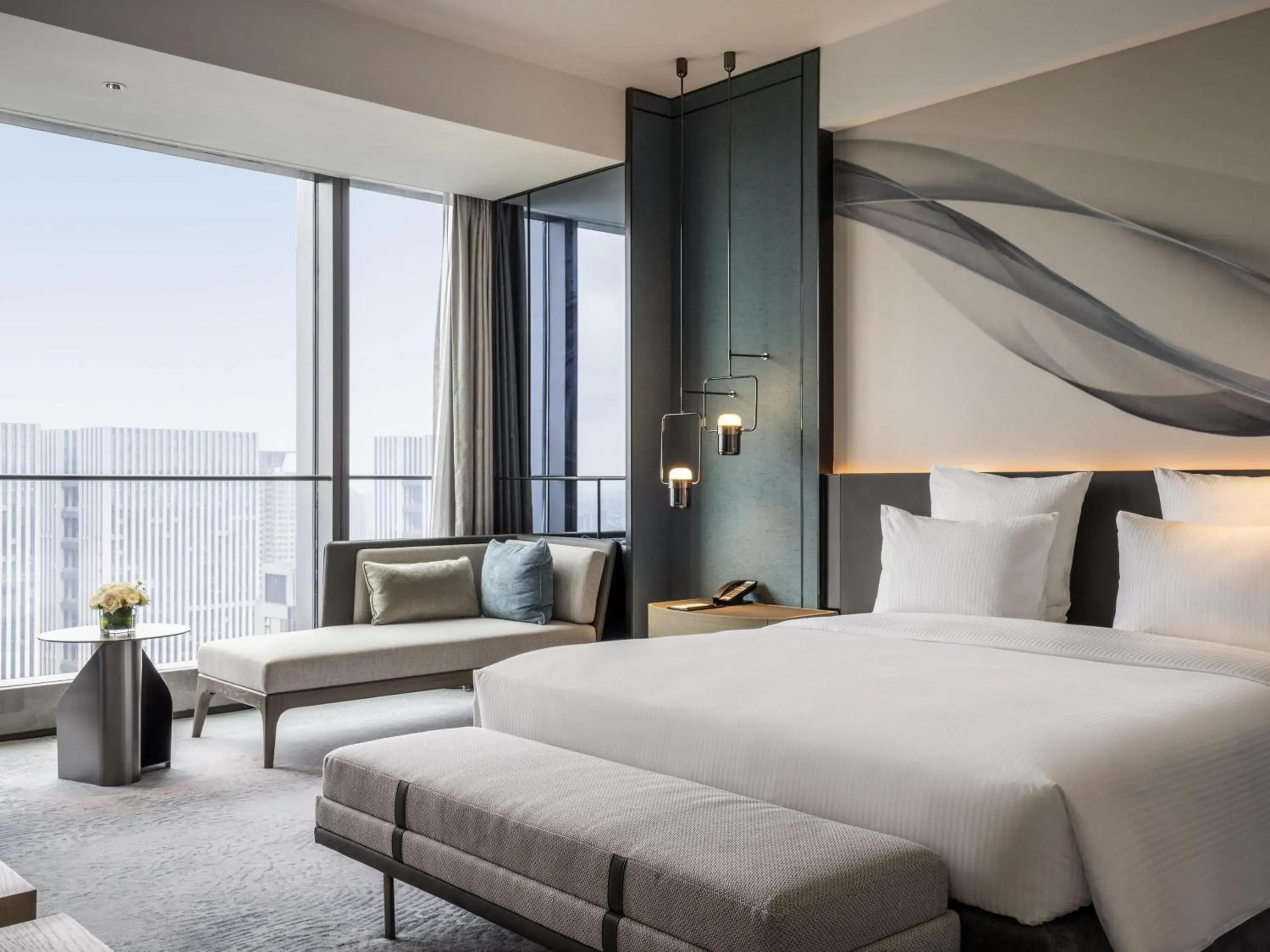 Bedroom, Bed in Pullman Jiaxing Pinghu Excellence Bedroom, Bed in Pullman Jiaxing Pinghu Excellence