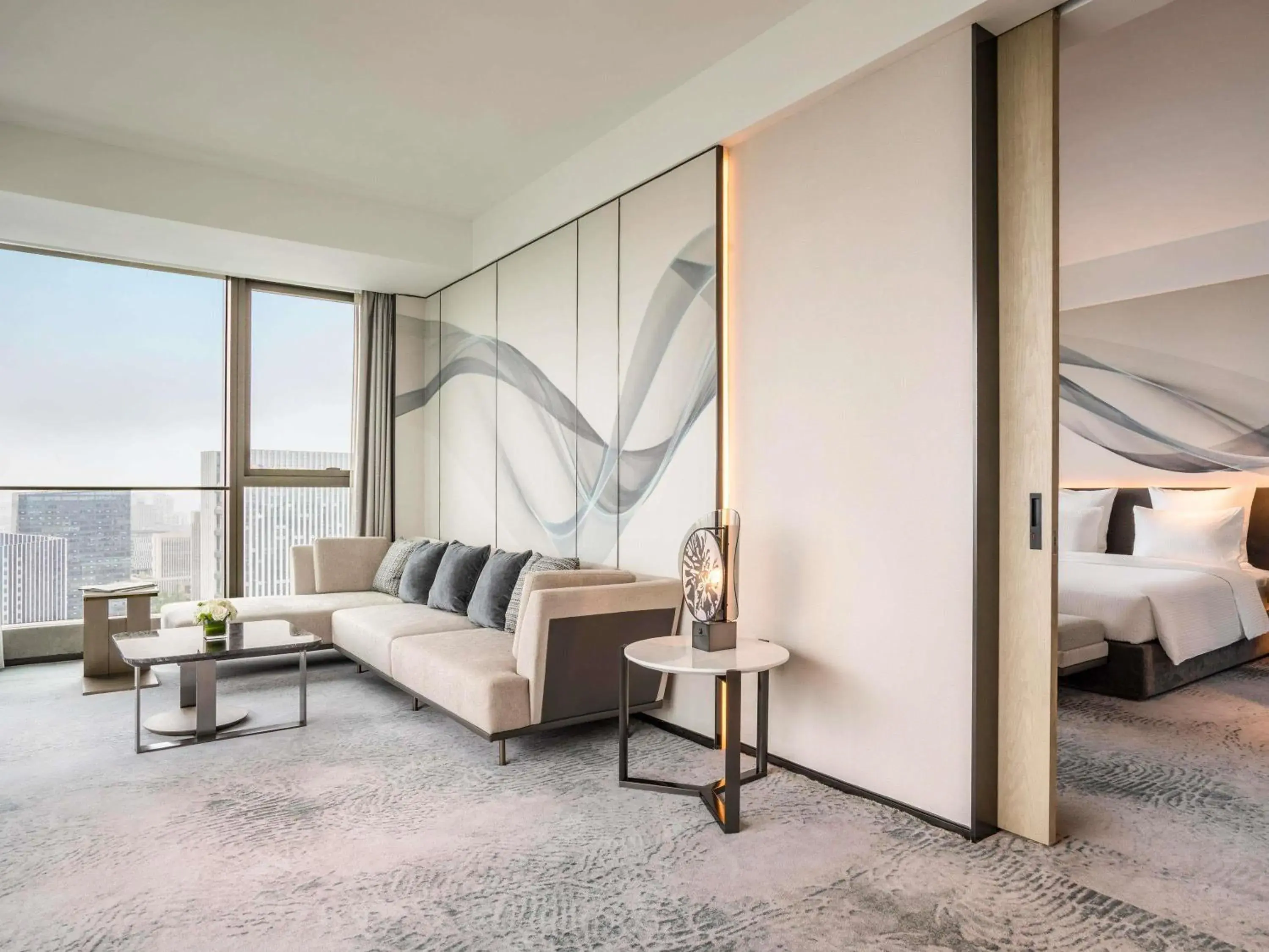 Bedroom, Bed in Pullman Jiaxing Pinghu Excellence Bedroom, Bed in Pullman Jiaxing Pinghu Excellence