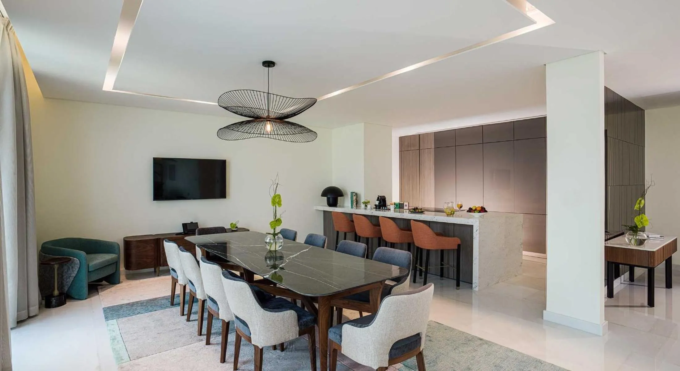 Photo of the whole room in Th8 Palm Dubai Beach Resort, Vignette Collection by IHG