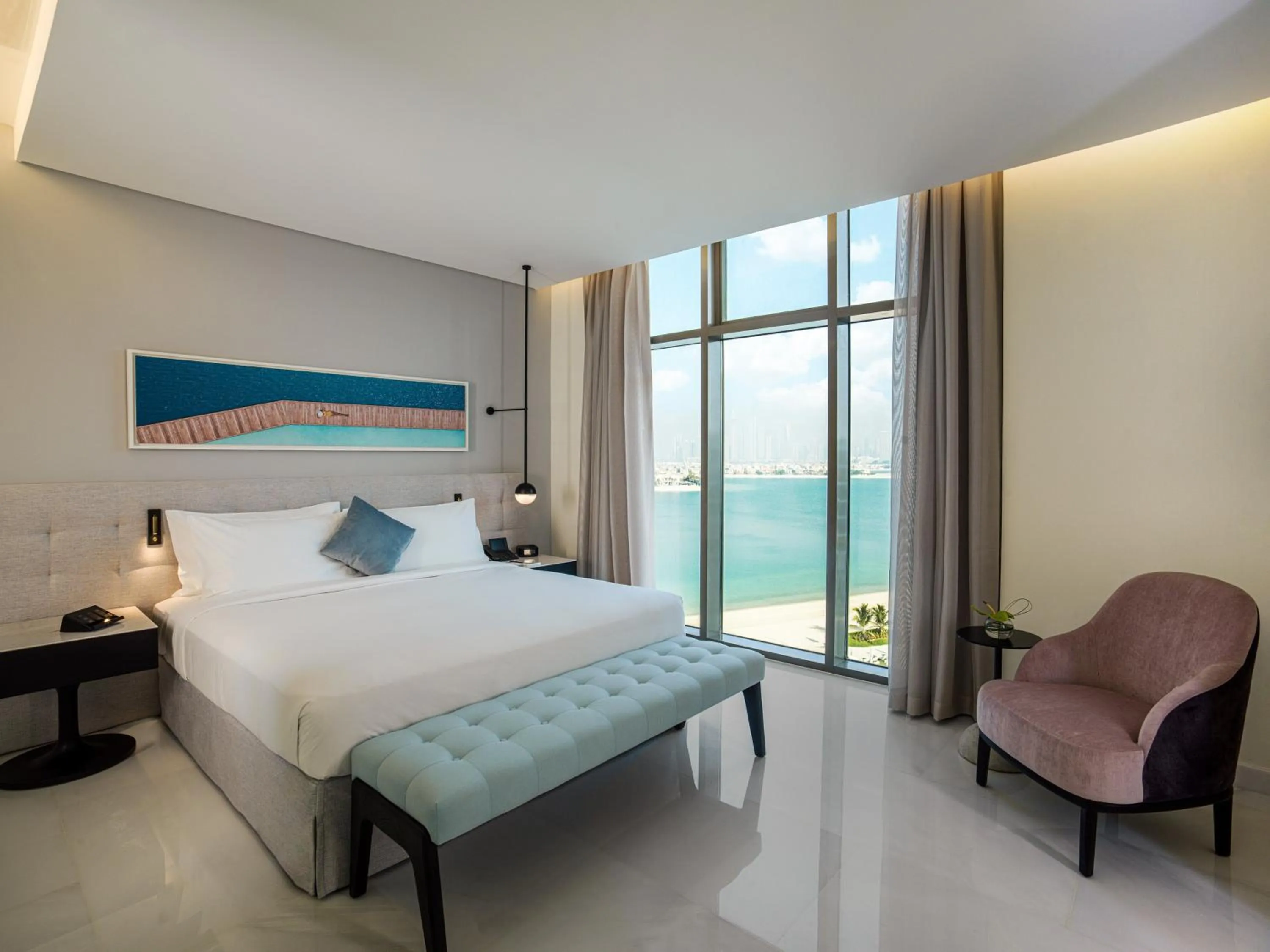 Photo of the whole room, Bed in Th8 Palm Dubai Beach Resort, Vignette Collection by IHG
