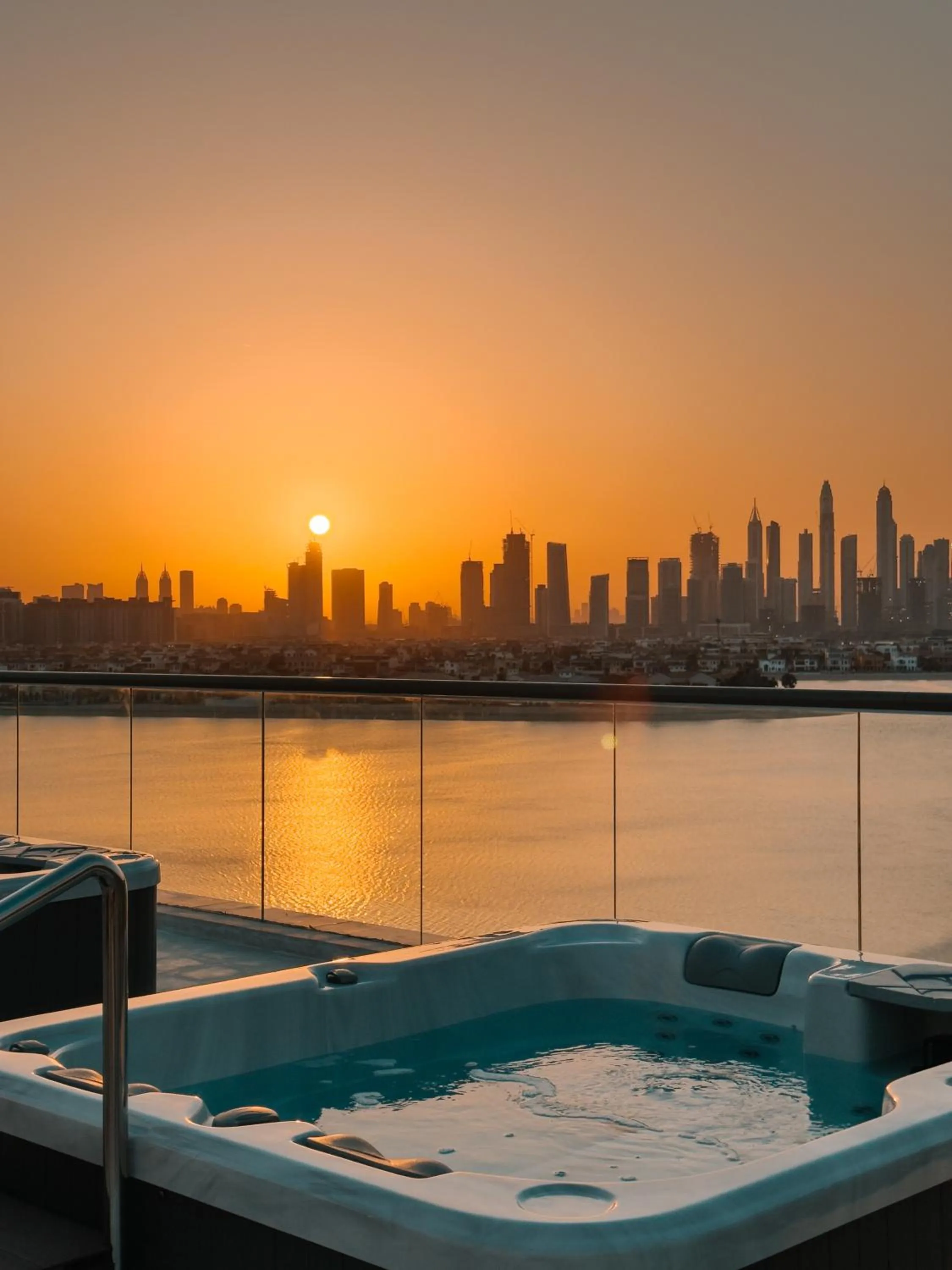 Hot Tub in Th8 Palm Dubai Beach Resort, Vignette Collection by IHG