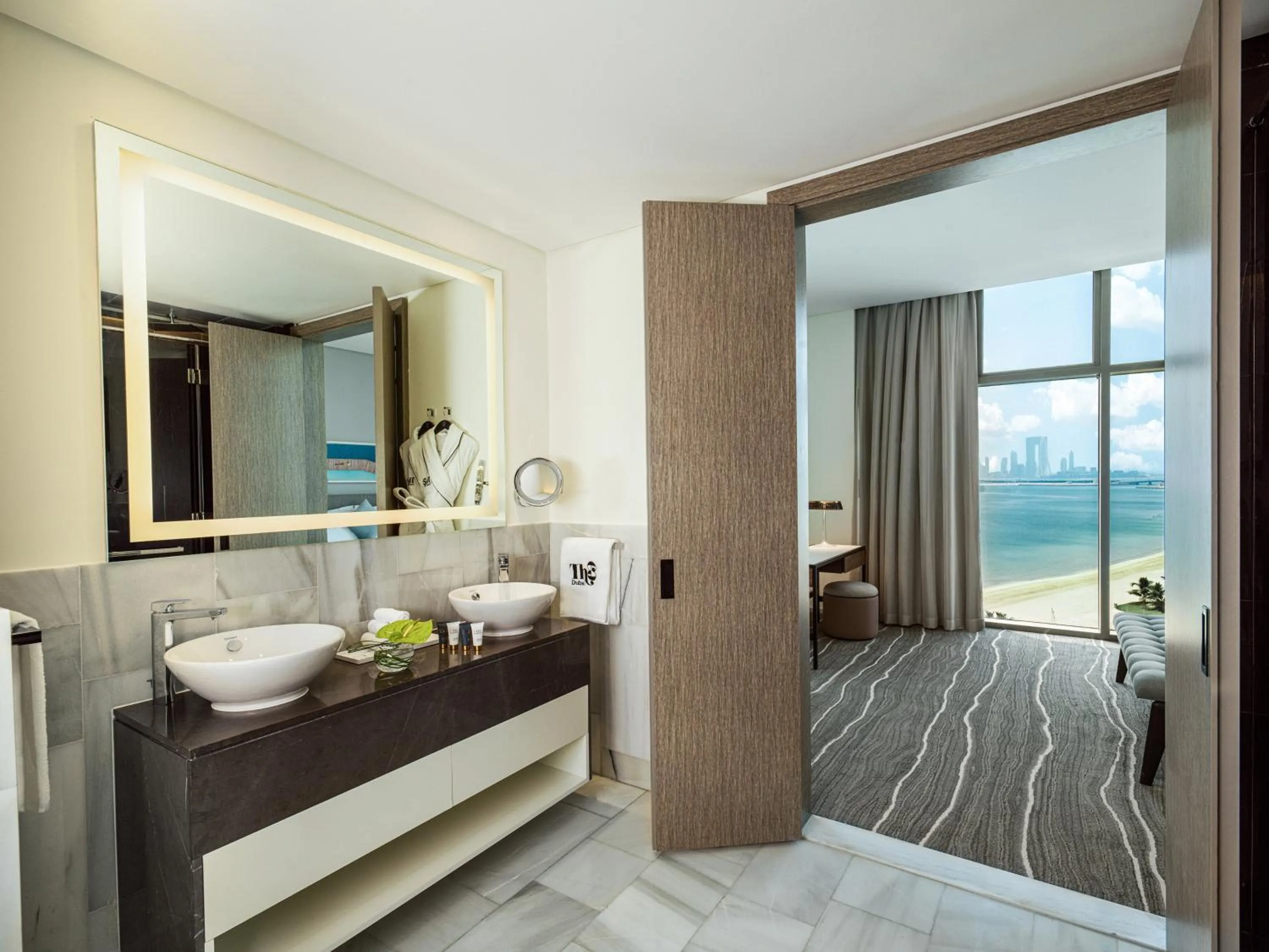Photo of the whole room, Bed in Th8 Palm Dubai Beach Resort Vignette Collection, an IHG hotel