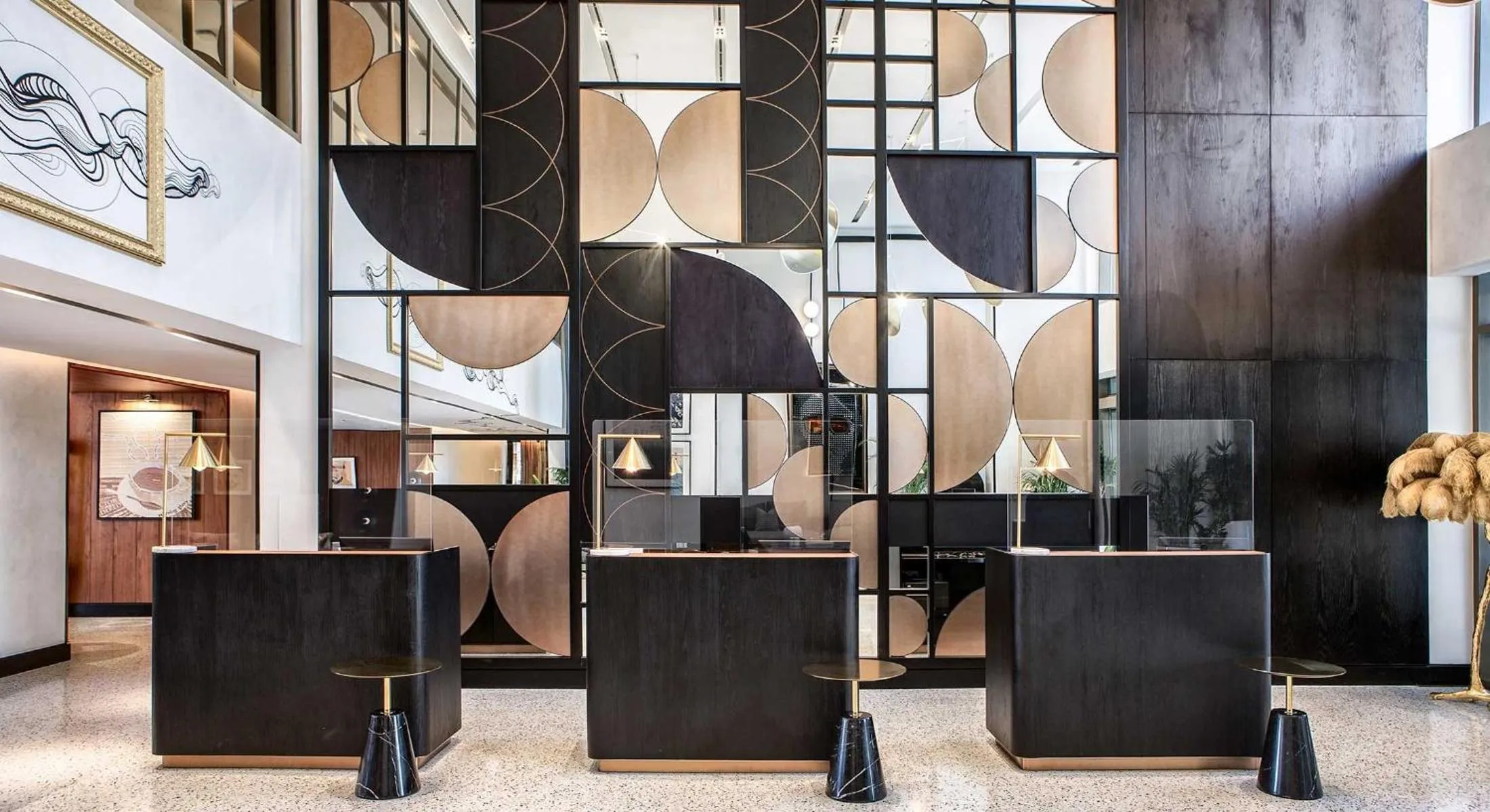 Property building in Th8 Palm Dubai Beach Resort Vignette Collection, an IHG hotel