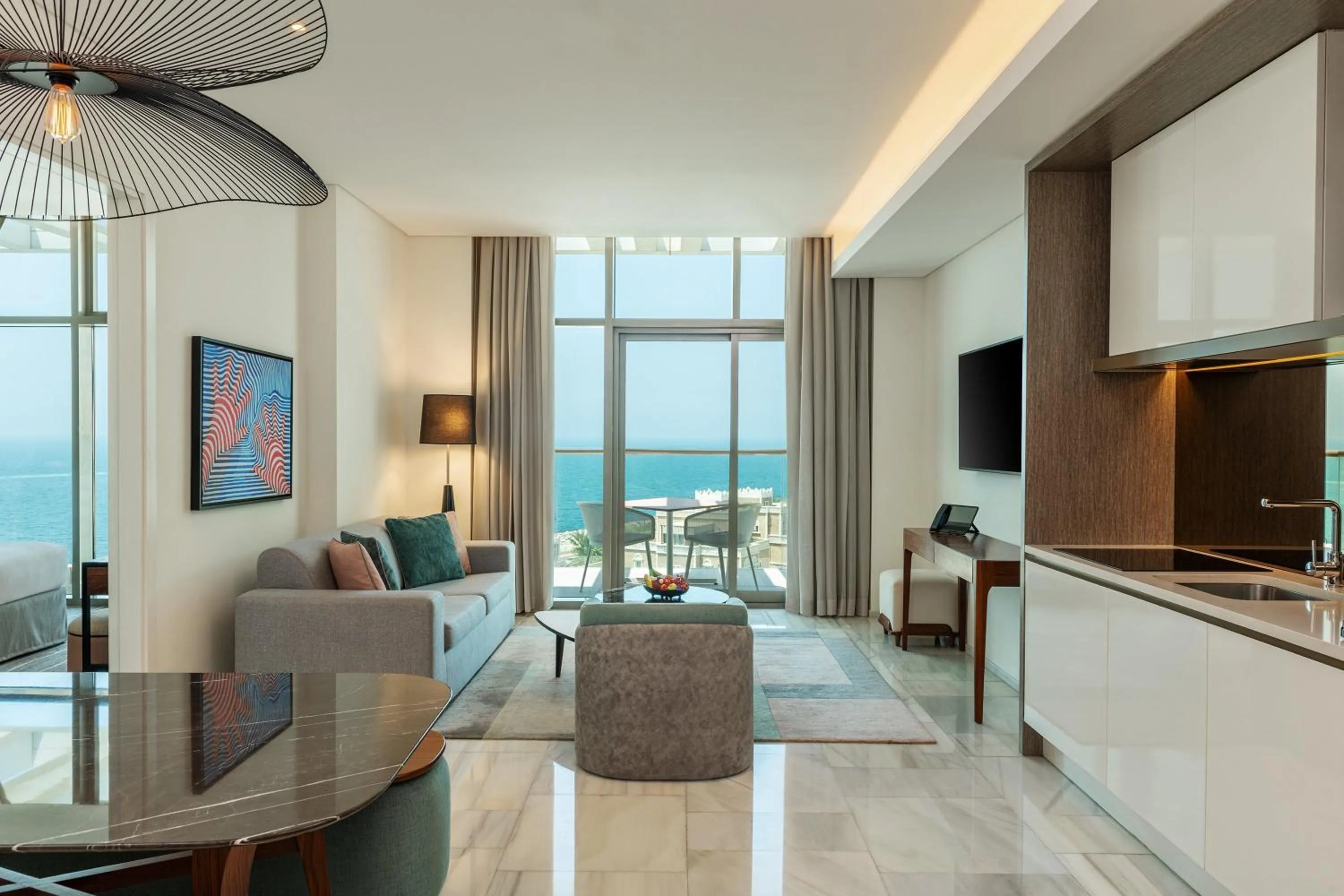 Photo of the whole room in Th8 Palm Dubai Beach Resort, Vignette Collection by IHG
