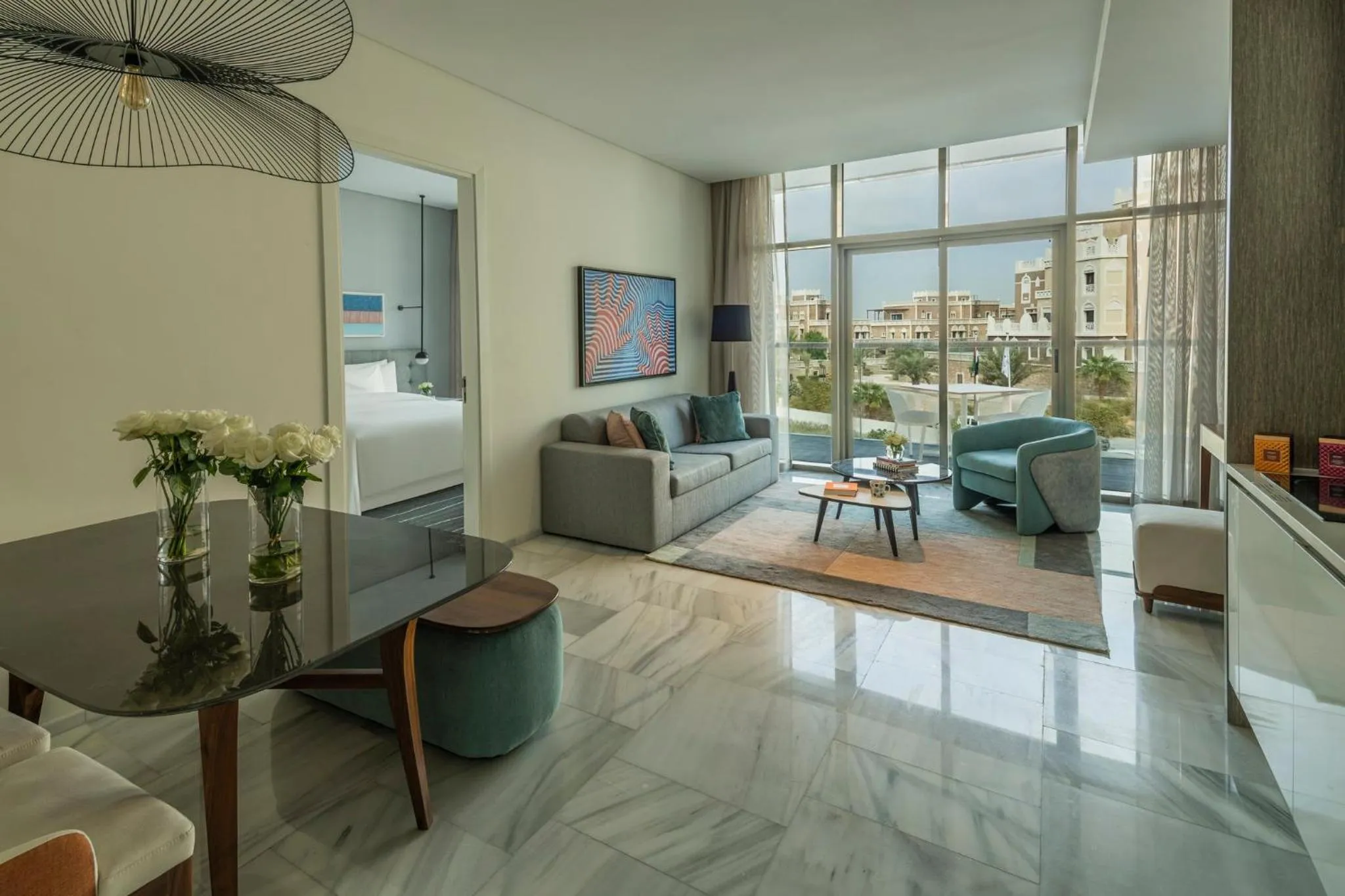 Photo of the whole room in Th8 Palm Dubai Beach Resort, Vignette Collection by IHG