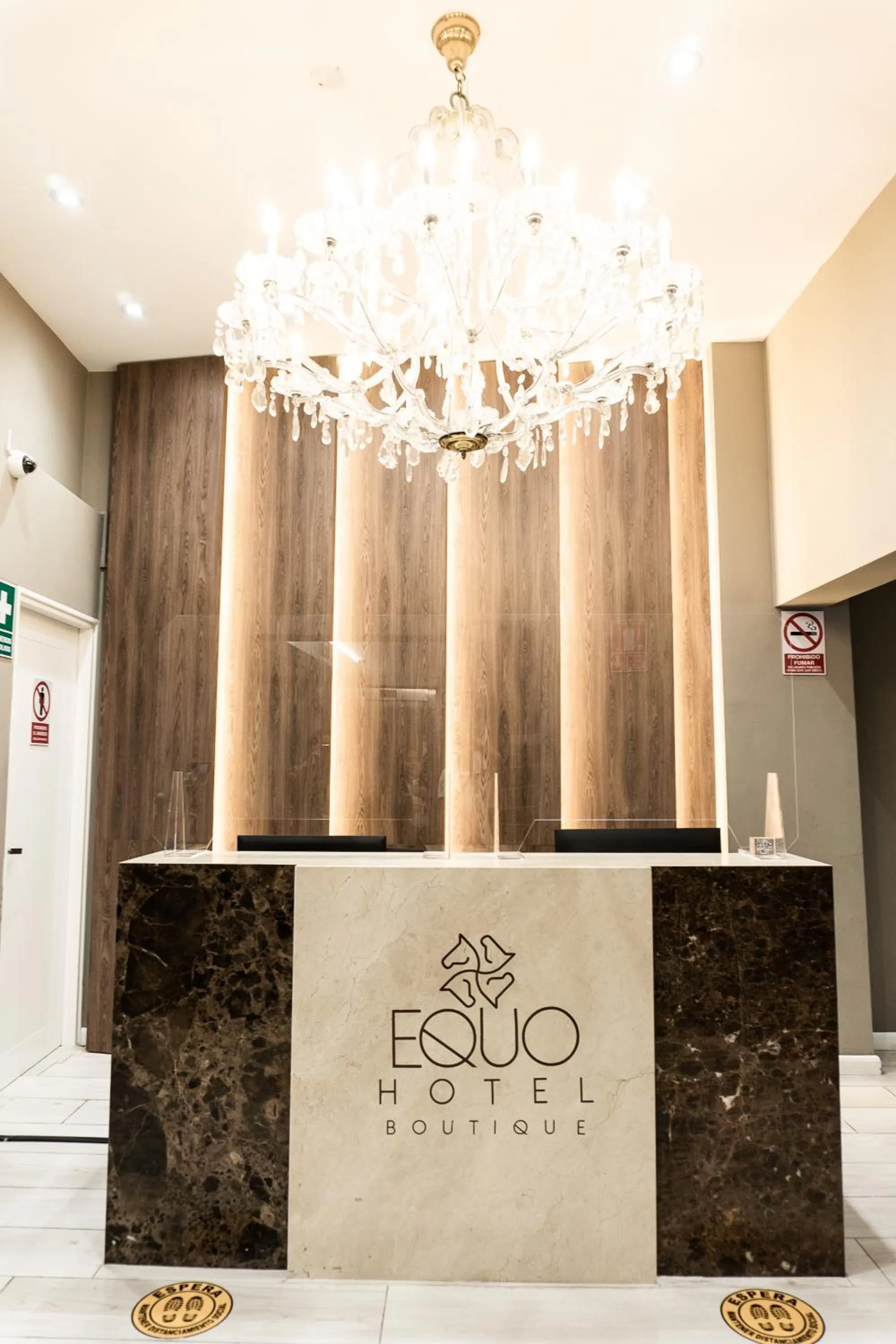 Lobby or reception in Equo Hotel Boutique
