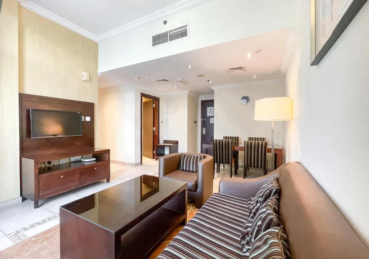 Living room in City Stay Residences - Serviced Apartments Al Barsha