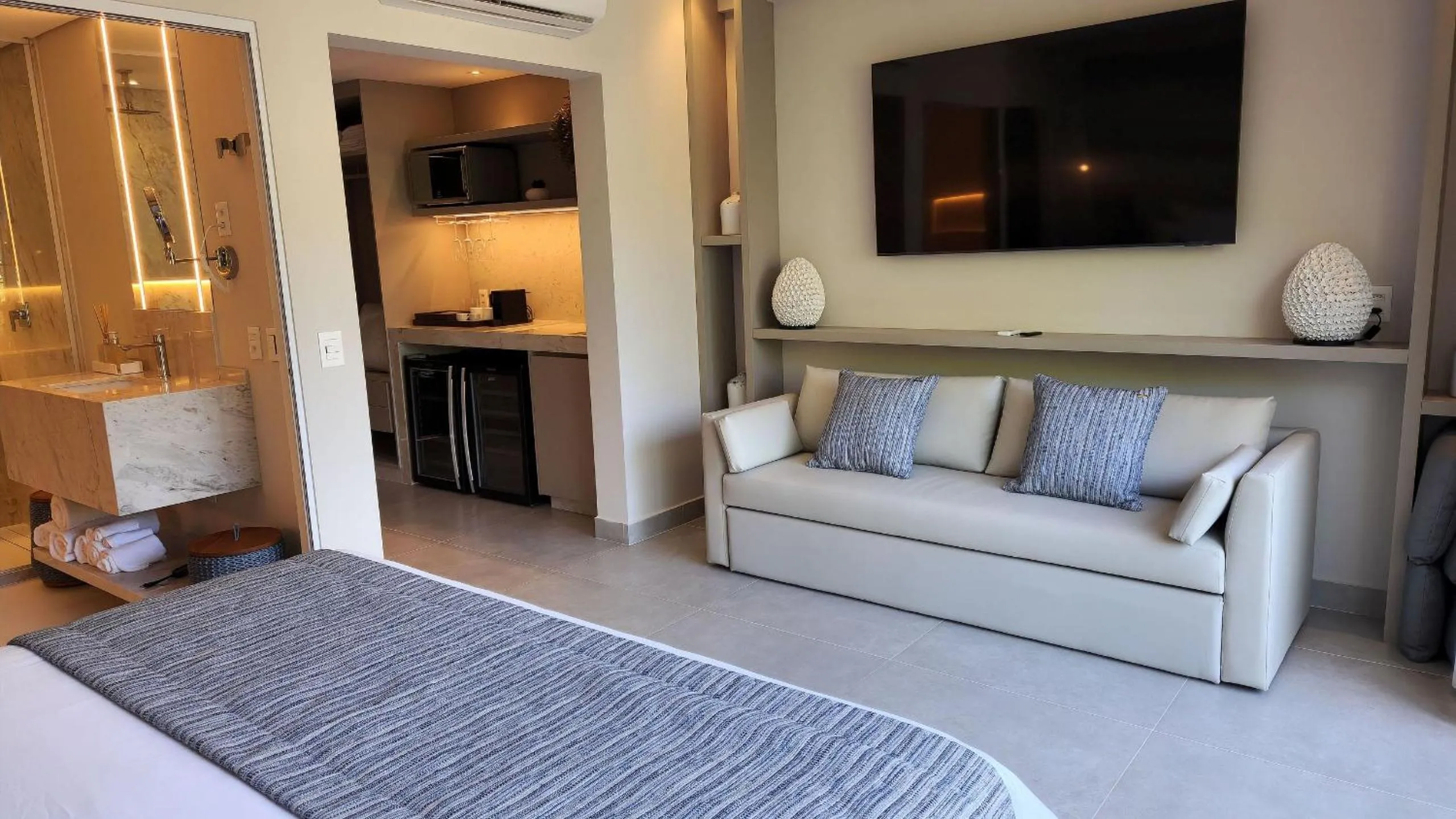 Bed in île de Pipa - Ma Plage Hotel