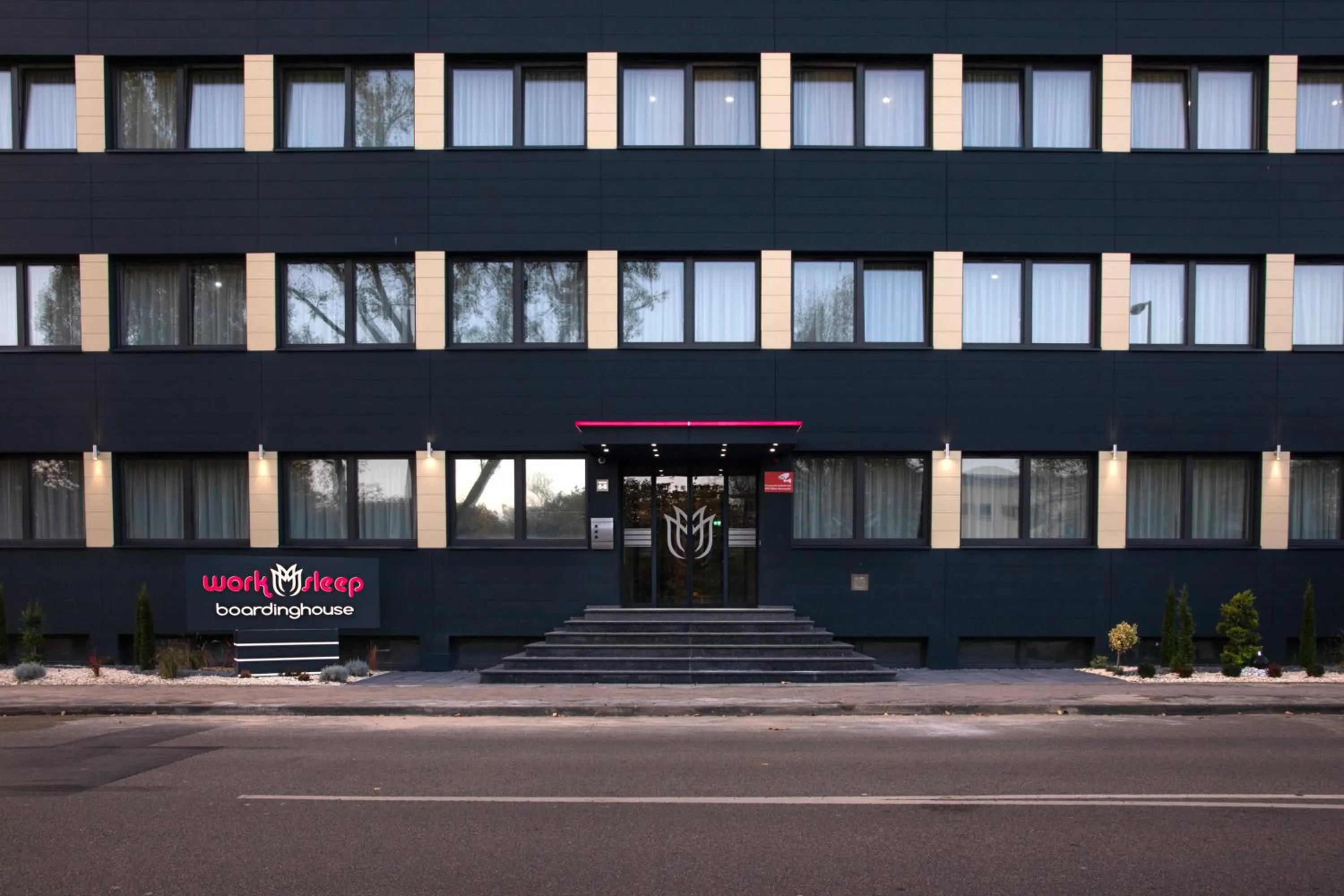 Property building in Work & Sleep Boardinghouse Mannheim