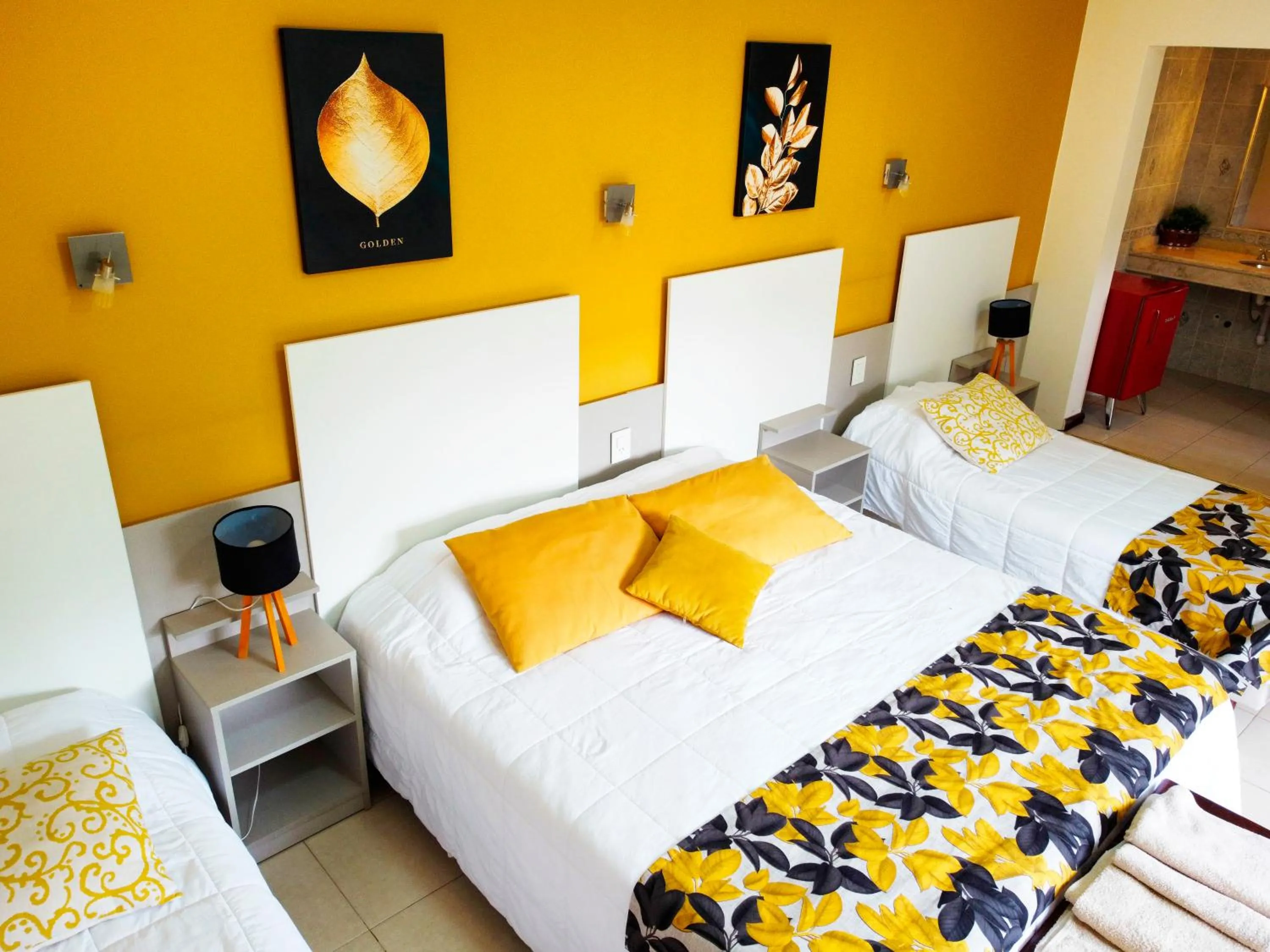 Bed in Hotel Cuesta de Miranda