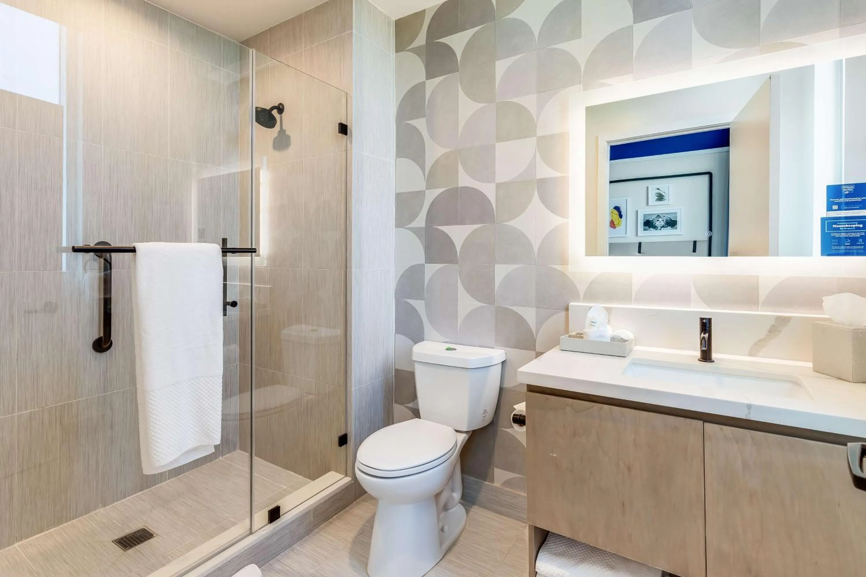 Bathroom in SERENA Hotel Aventura Miami, Tapestry Collection by Hilton