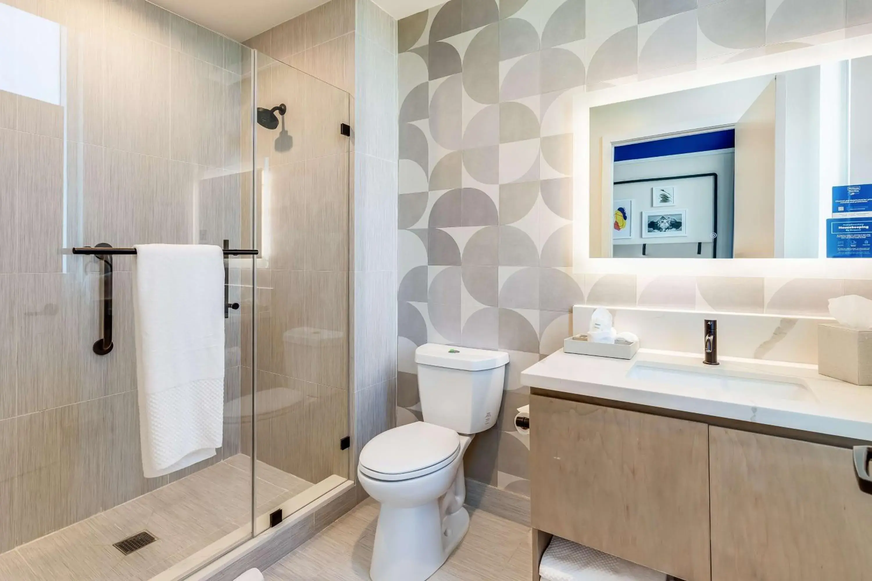 Bathroom in SERENA Hotel Aventura Miami, Tapestry Collection by Hilton Bathroom in SERENA Hotel Aventura Miami, Tapestry Collection by Hilton