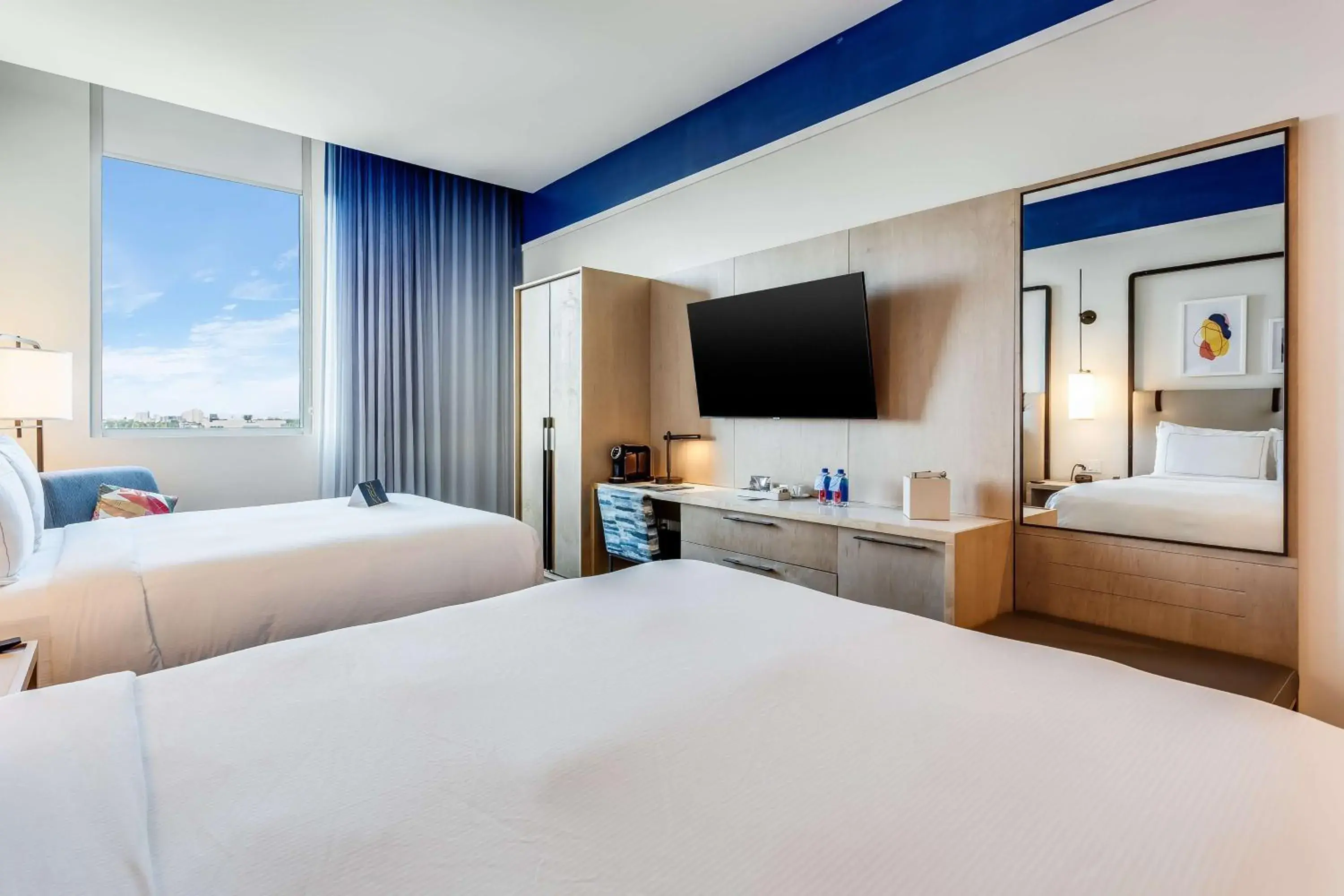 Bedroom, Bed in SERENA Hotel Aventura Miami, Tapestry Collection by Hilton Bedroom, Bed in SERENA Hotel Aventura Miami, Tapestry Collection by Hilton