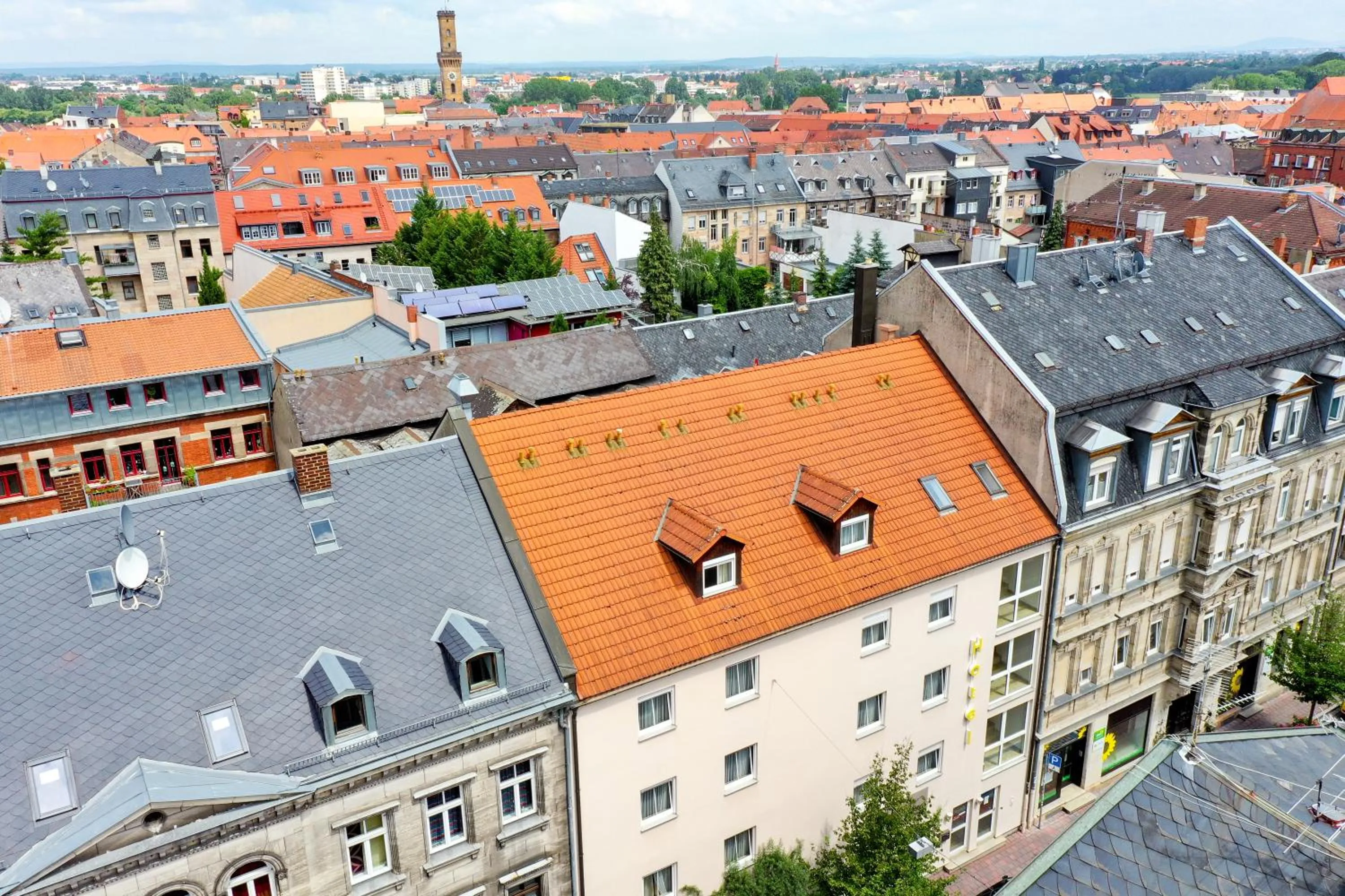 Bird's eye view in Hotel Centro Fürth Nürnberg