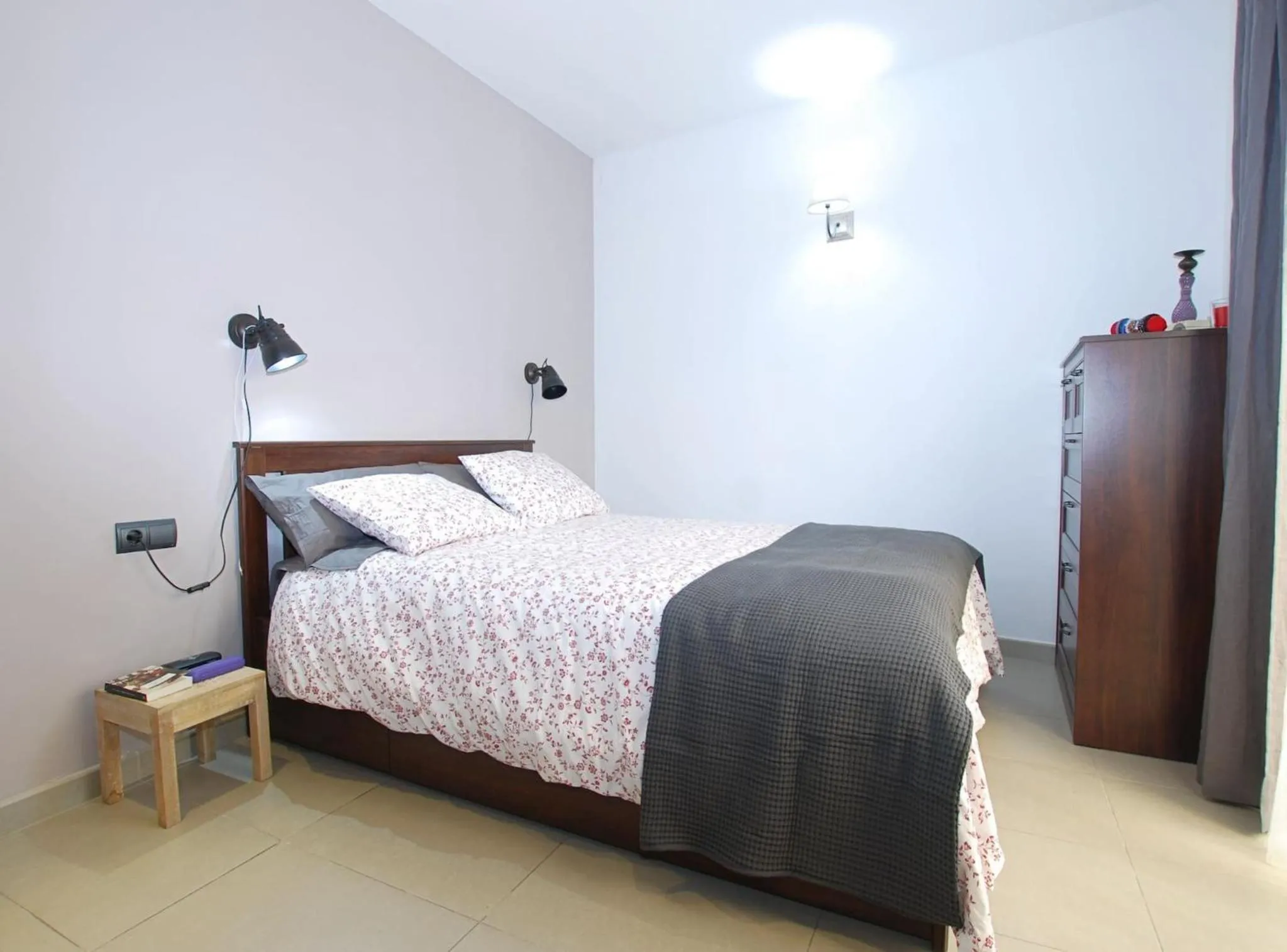 Bed in Petit niu · Petit niu · Apartamento AC - 3 min de la playa