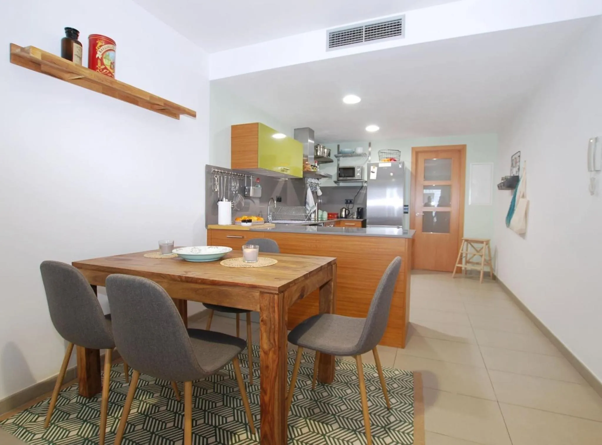 Dining area in Petit niu · Petit niu · Apartamento AC - 3 min de la playa
