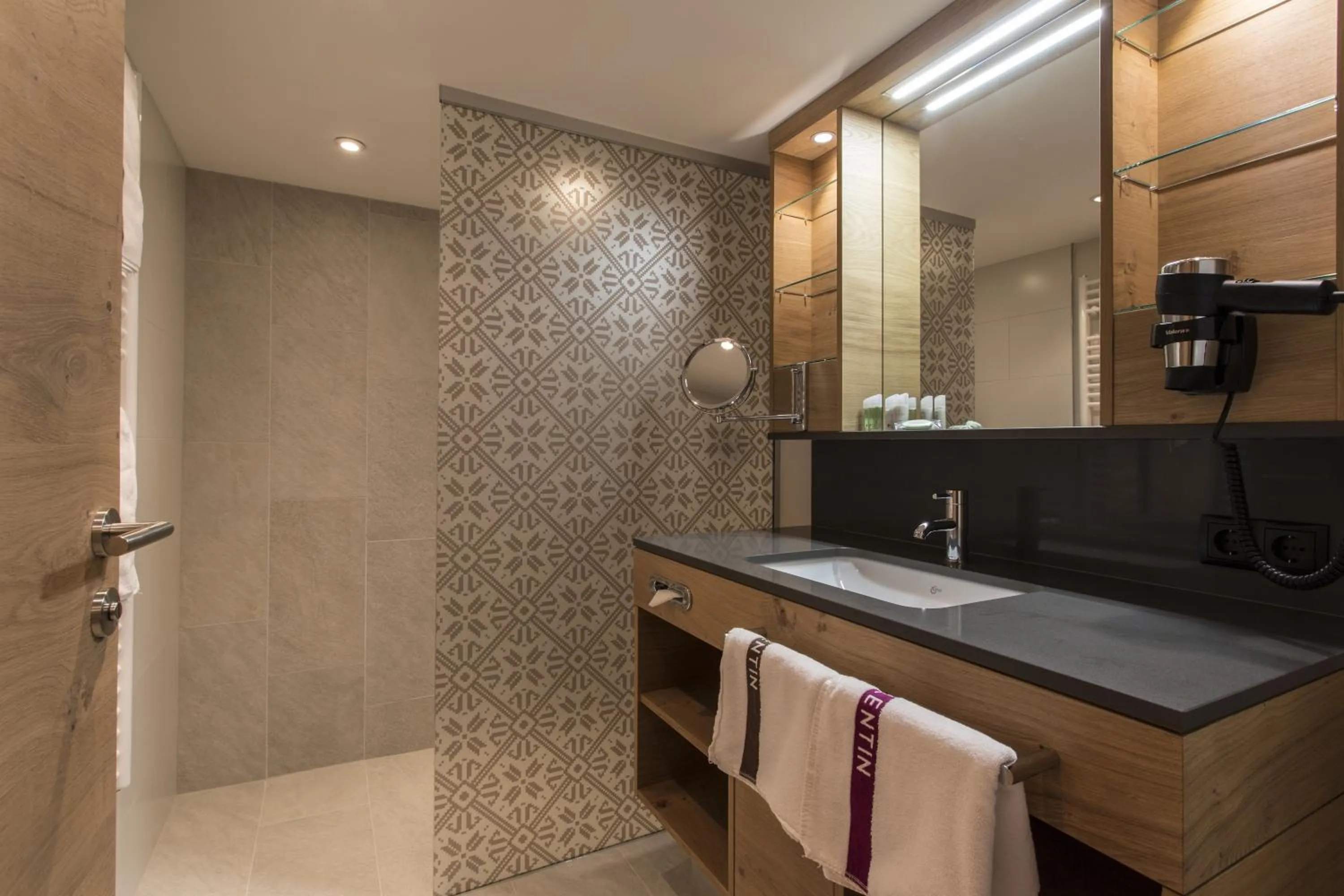 Bathroom in Hotel Valentin