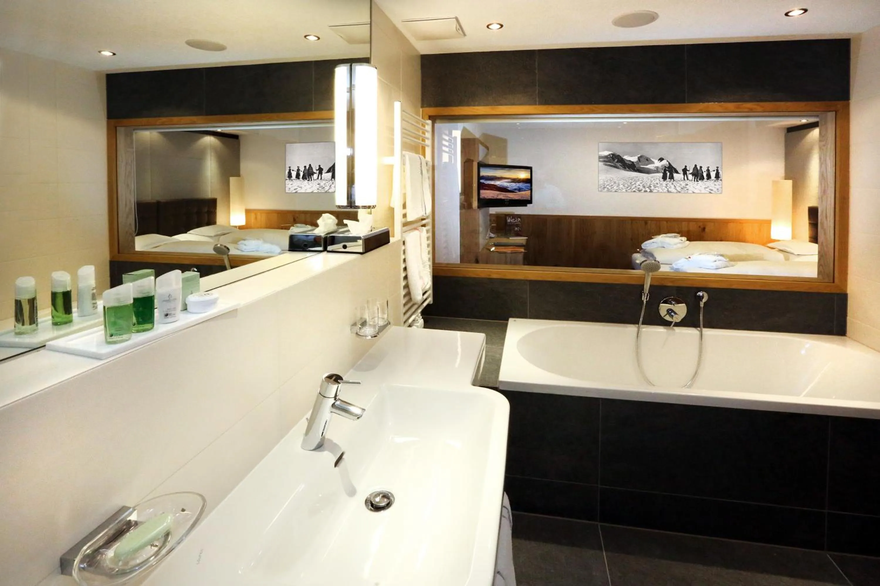 Bathroom in Hotel Valentin