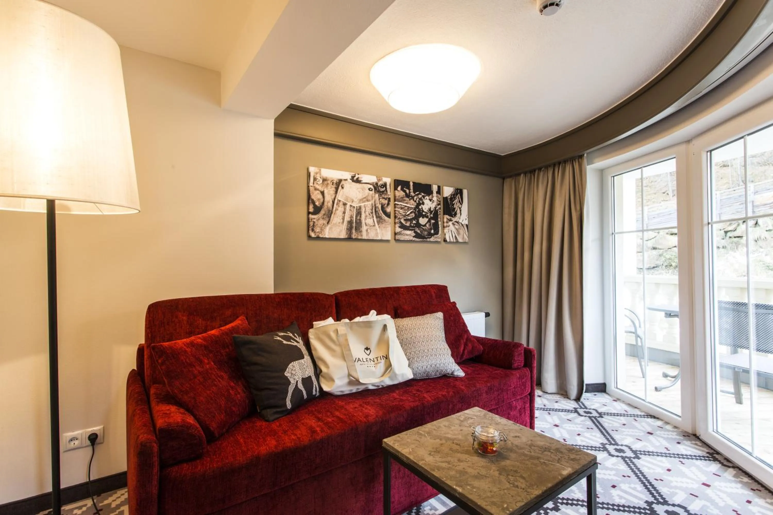 Living room in Hotel Valentin