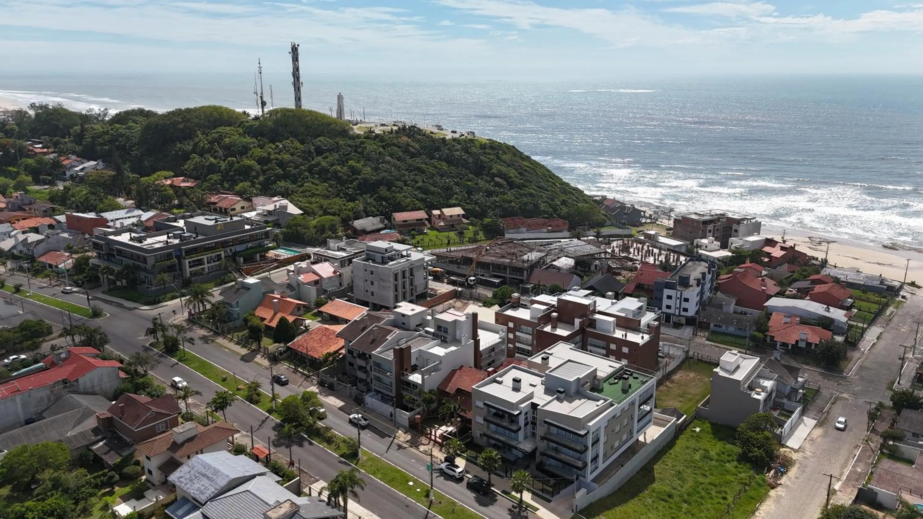 Bird's eye view in Mare Blu - Pousada Hostel