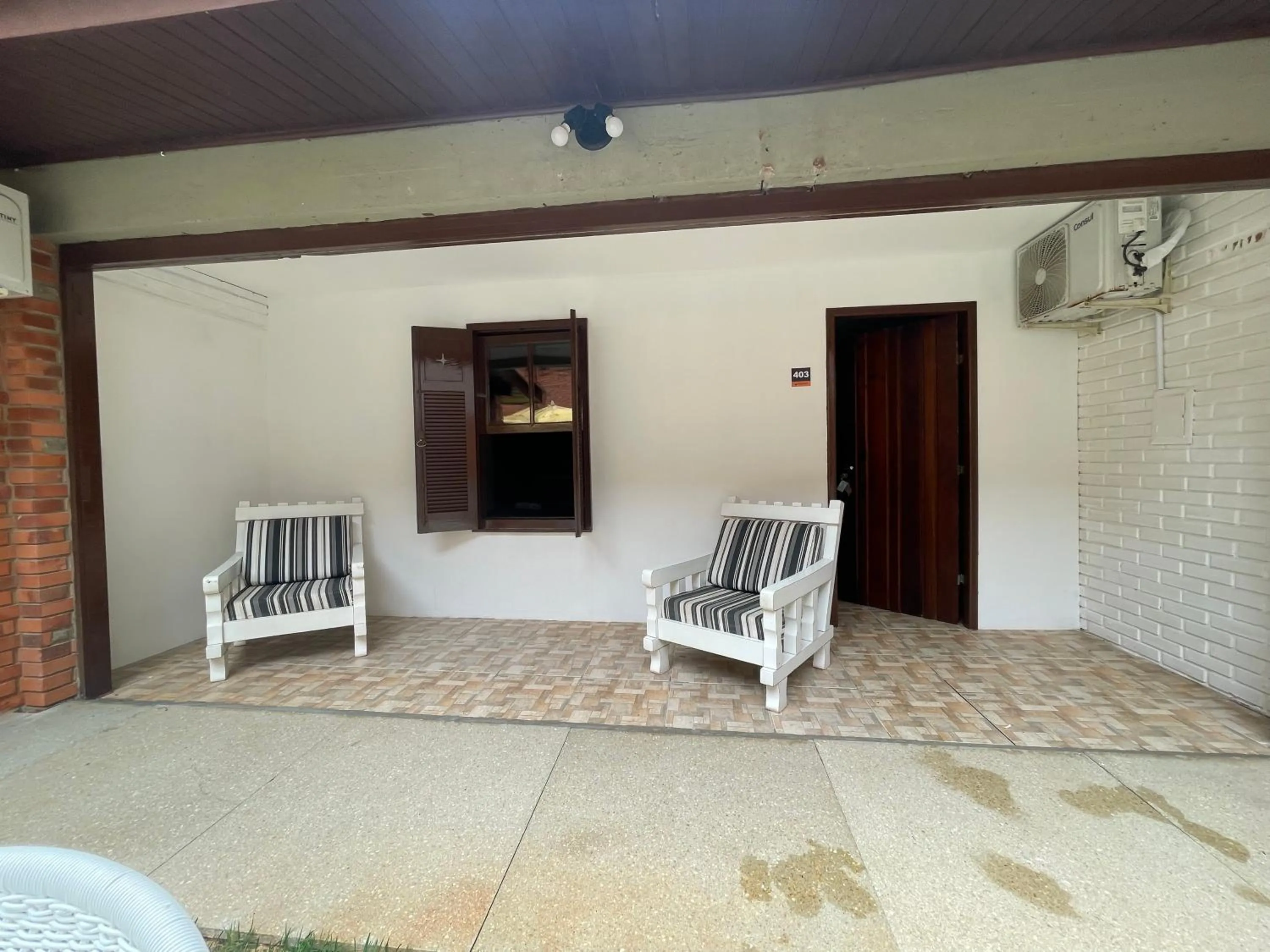 Patio in Mare Blu - Pousada Hostel