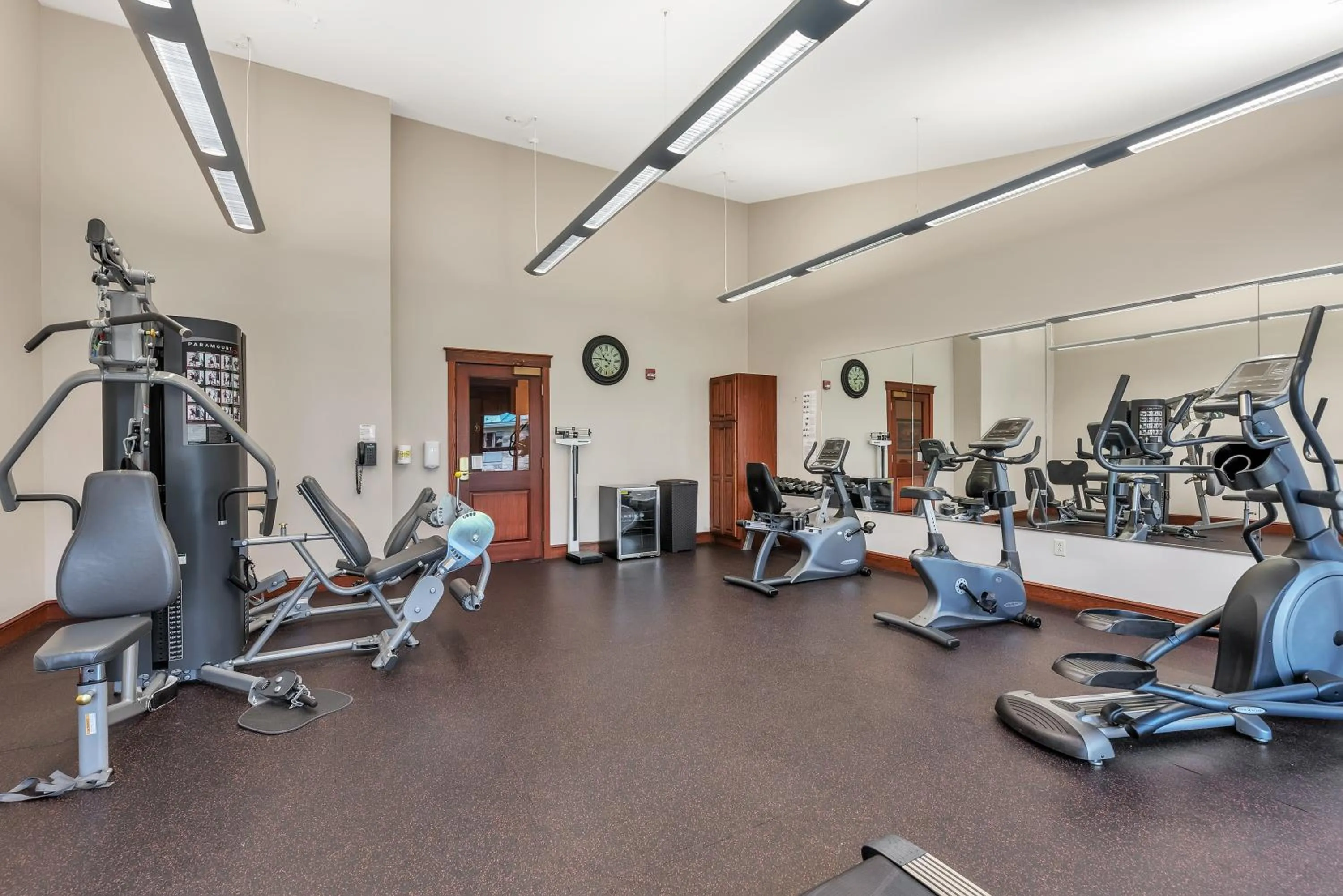 Fitness centre/facilities in The Inn at Ohio Northern University