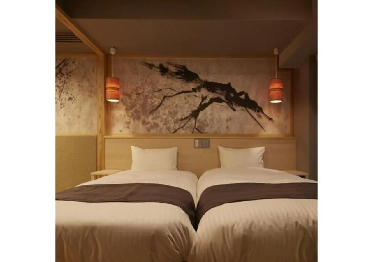 Bed in Sakura Sky Hotel - Vacation STAY 18442v