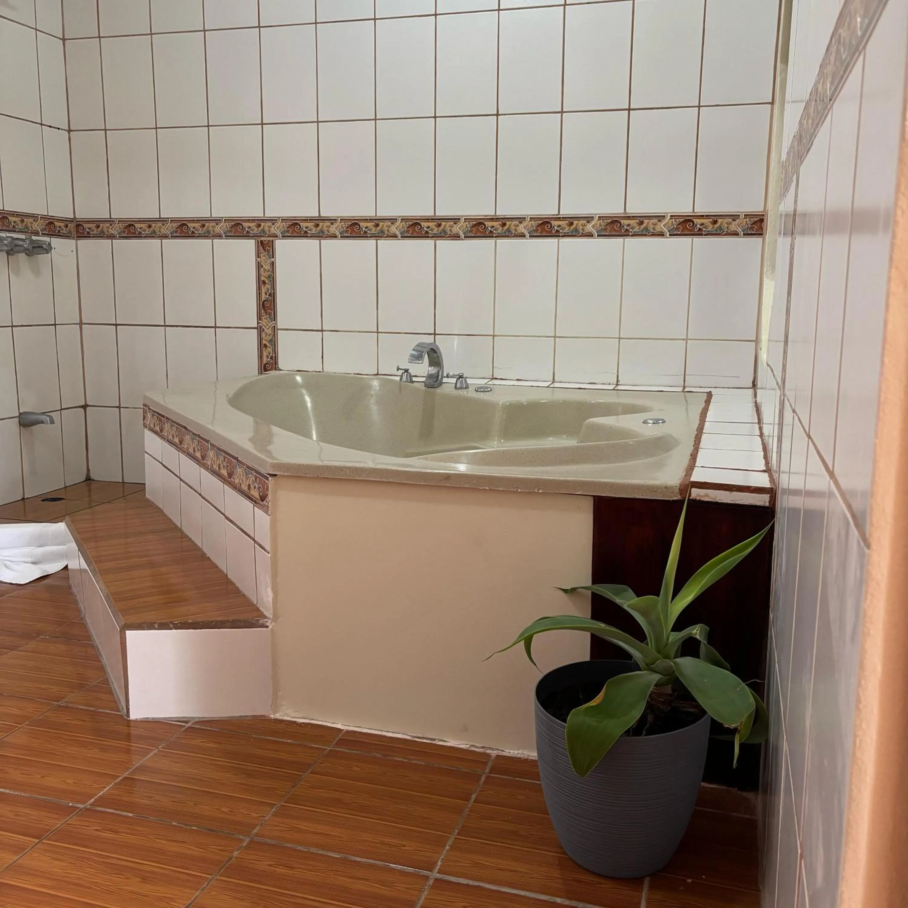 Shower in Arenal Roca Lodge & Bungalows