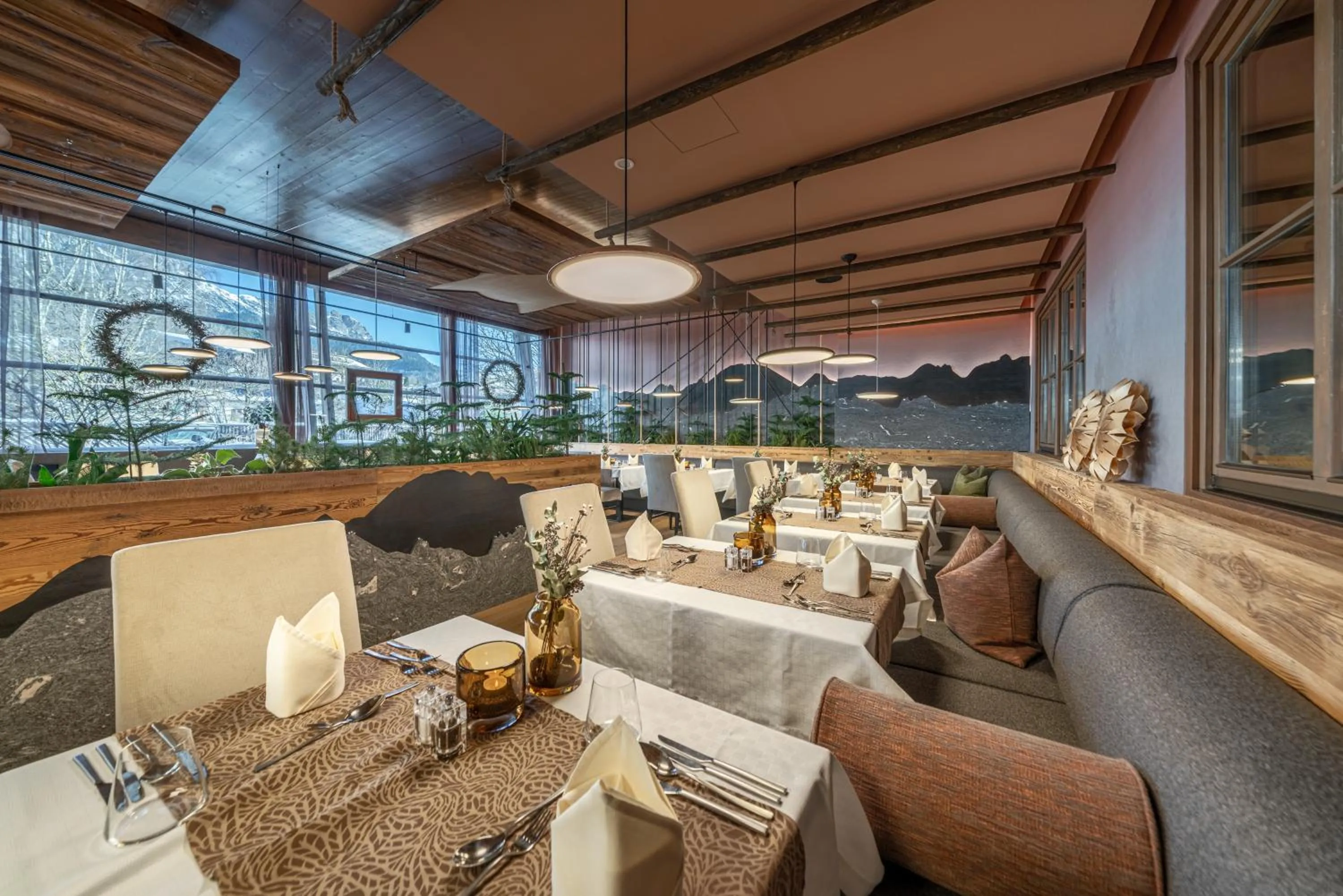 Restaurant/places to eat in Hotel Salzburger Hof Leogang