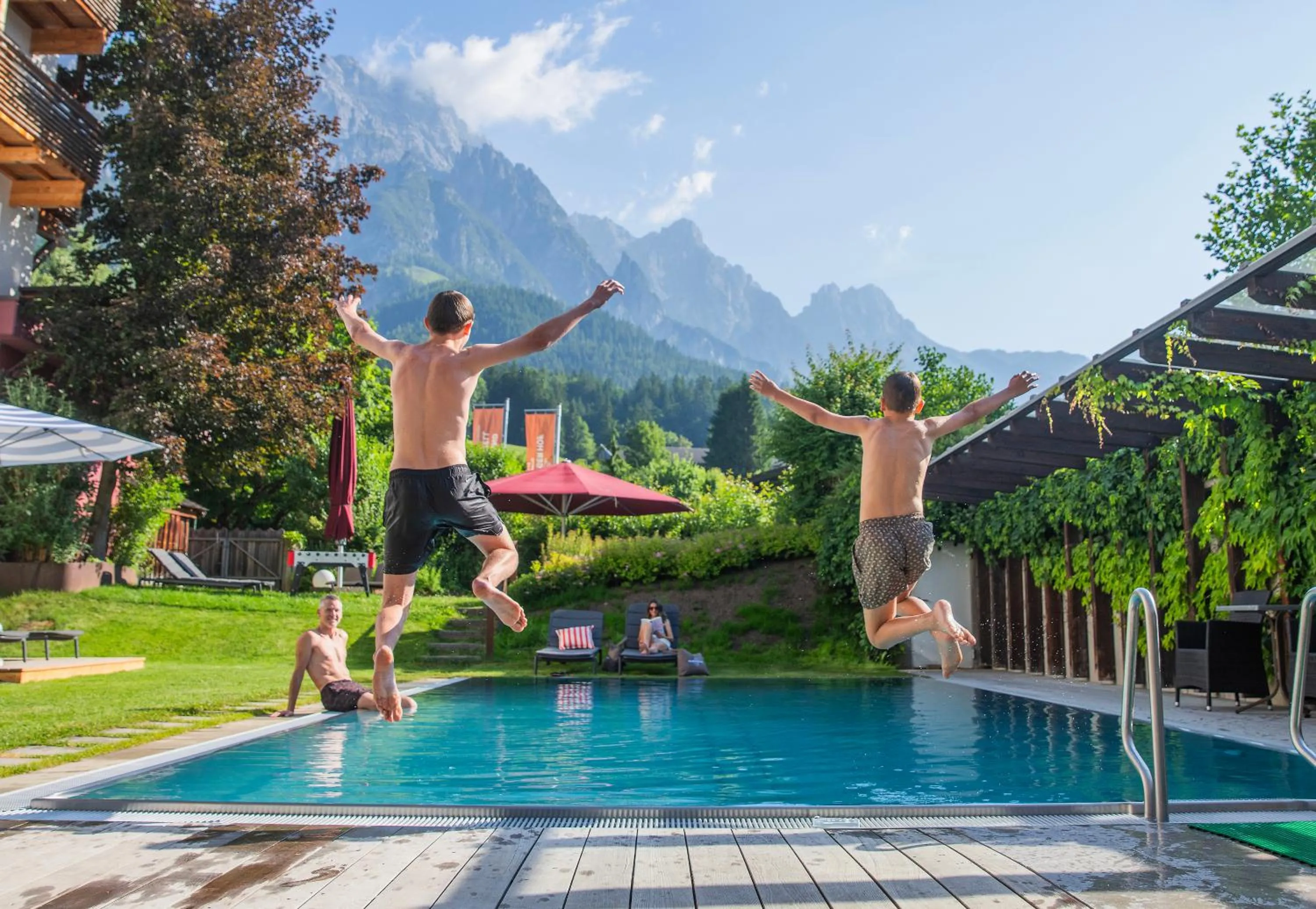 Spa and wellness centre/facilities in Hotel Salzburger Hof Leogang