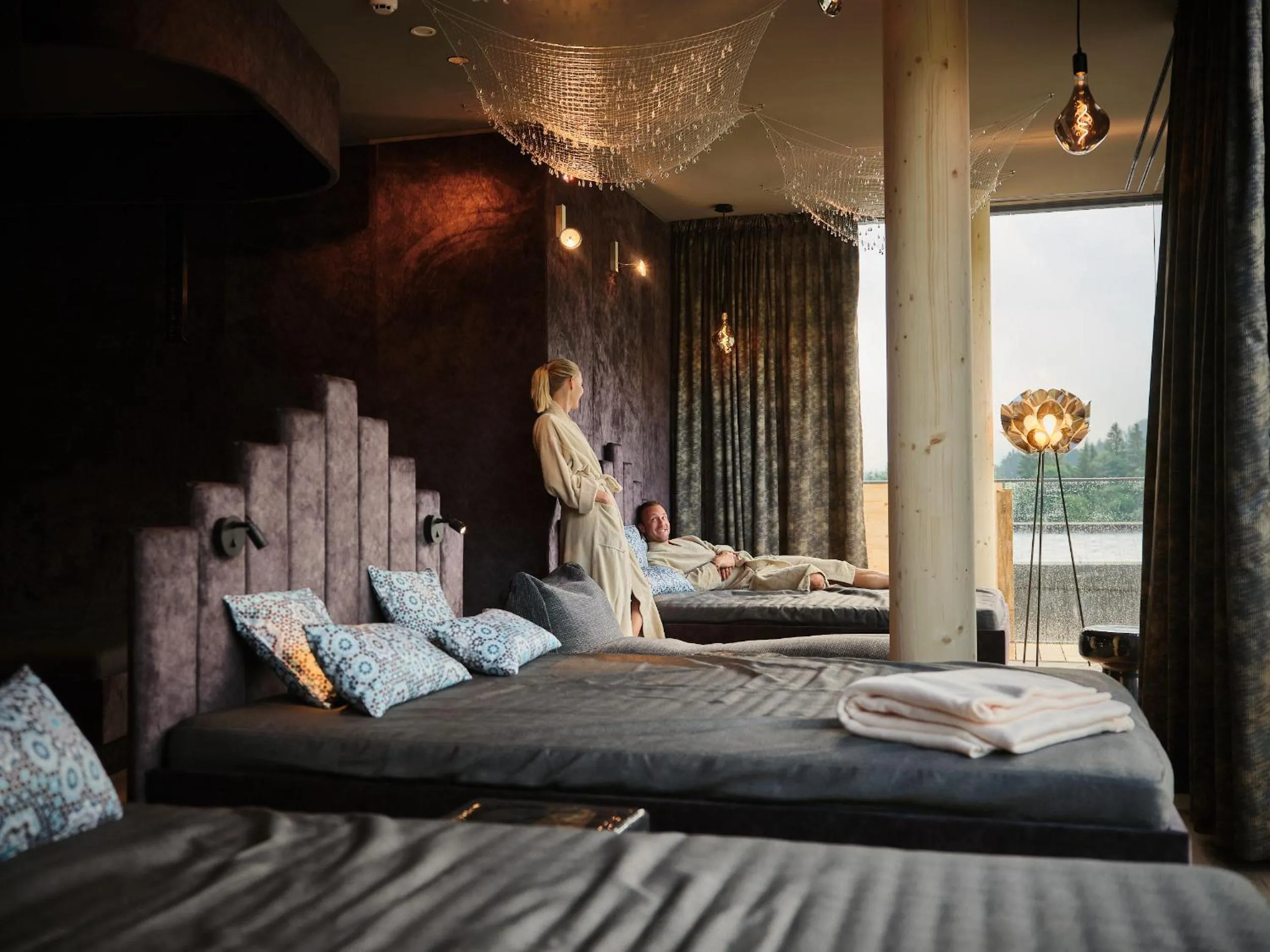 Spa and wellness centre/facilities, Bed in Hotel Salzburger Hof Leogang