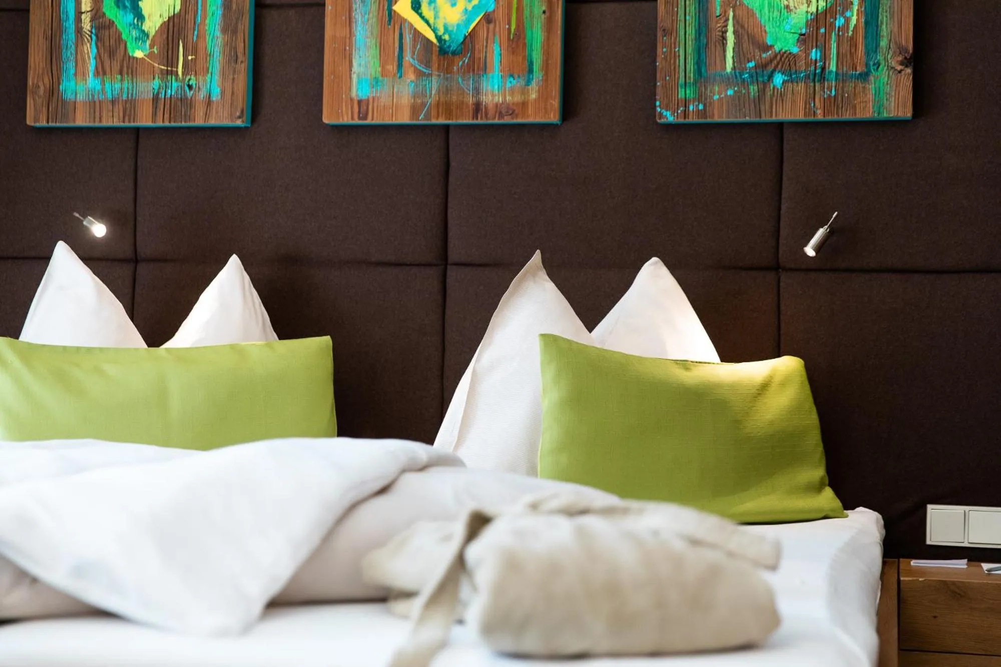 Staff, Bed in Hotel Salzburger Hof Leogang