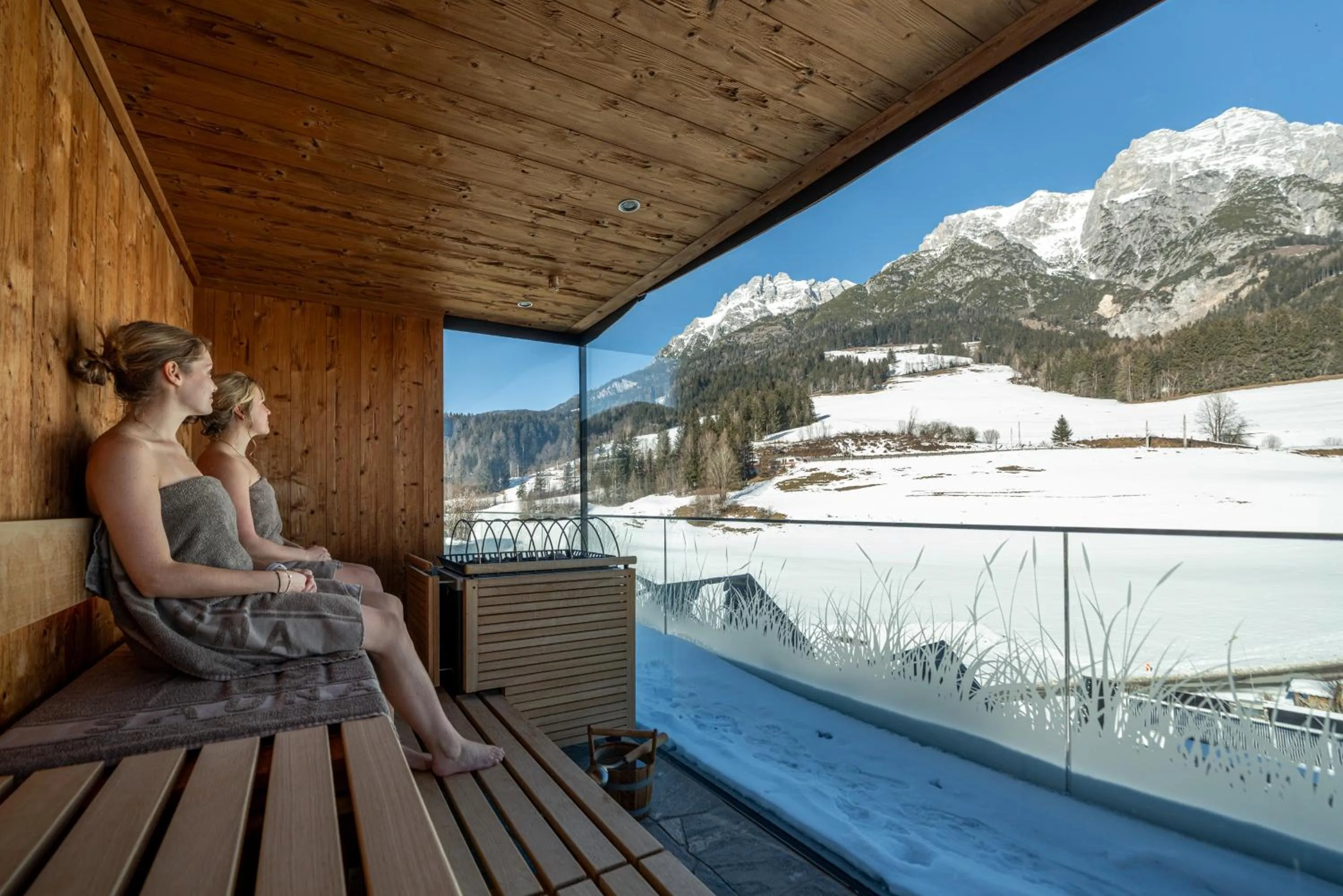 Sauna in Hotel Salzburger Hof Leogang