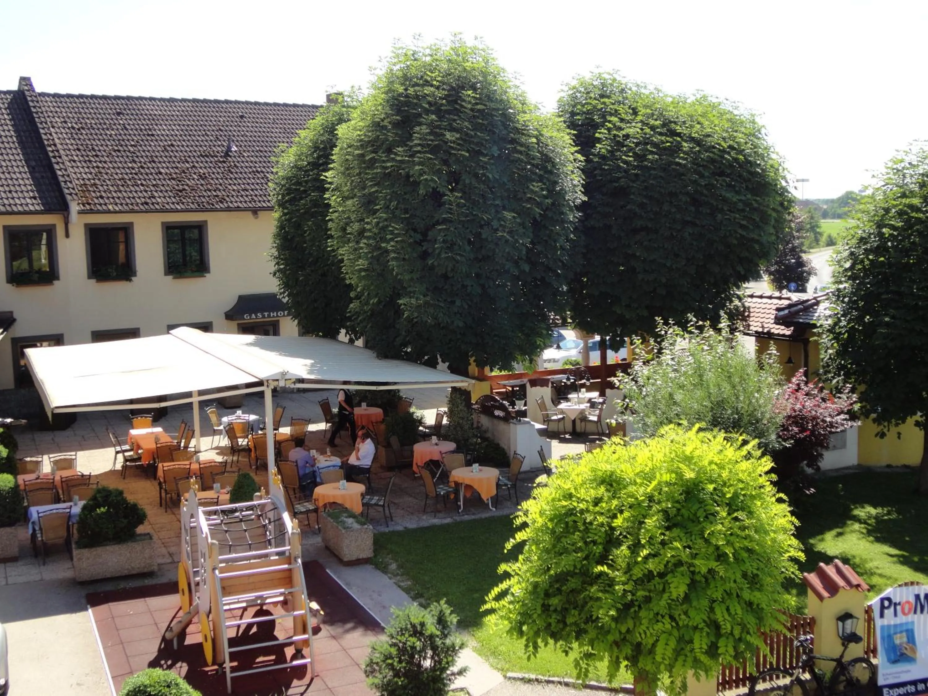 Balcony/Terrace in Business-Hotel Stockinger