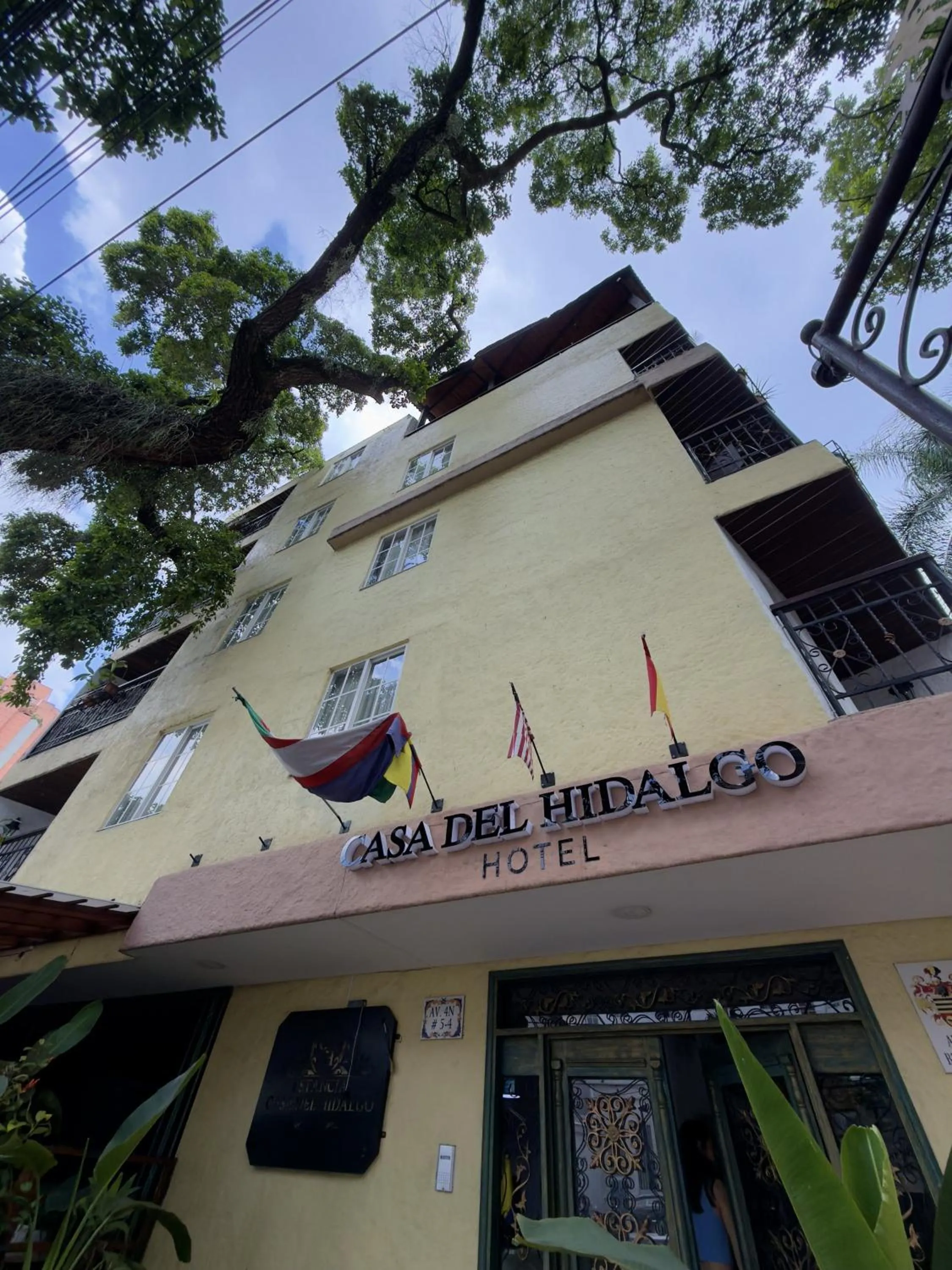Facade/entrance in Casa del Hidalgo Hotel Cali Centenario