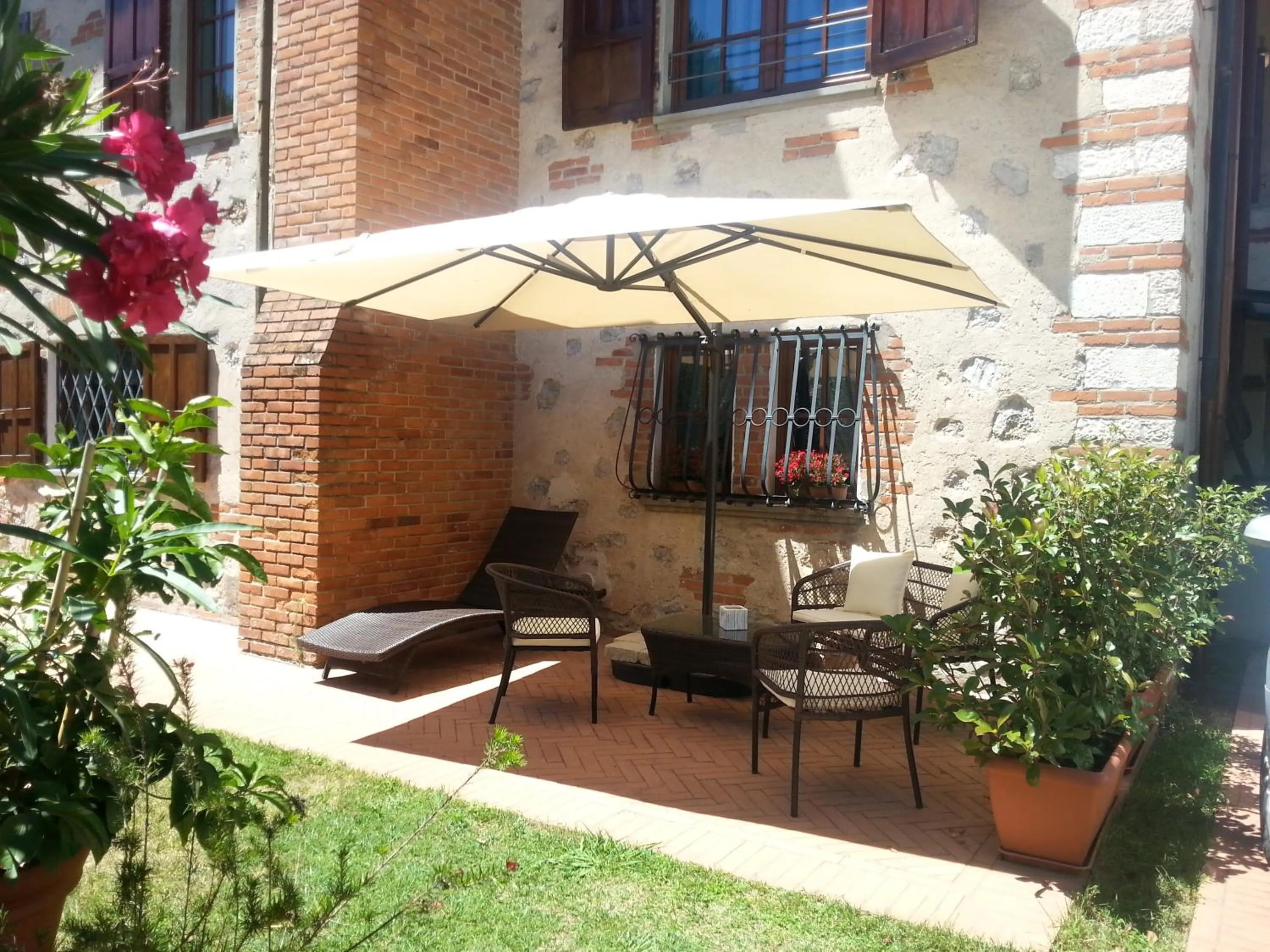 Patio in Villa Il Fortino