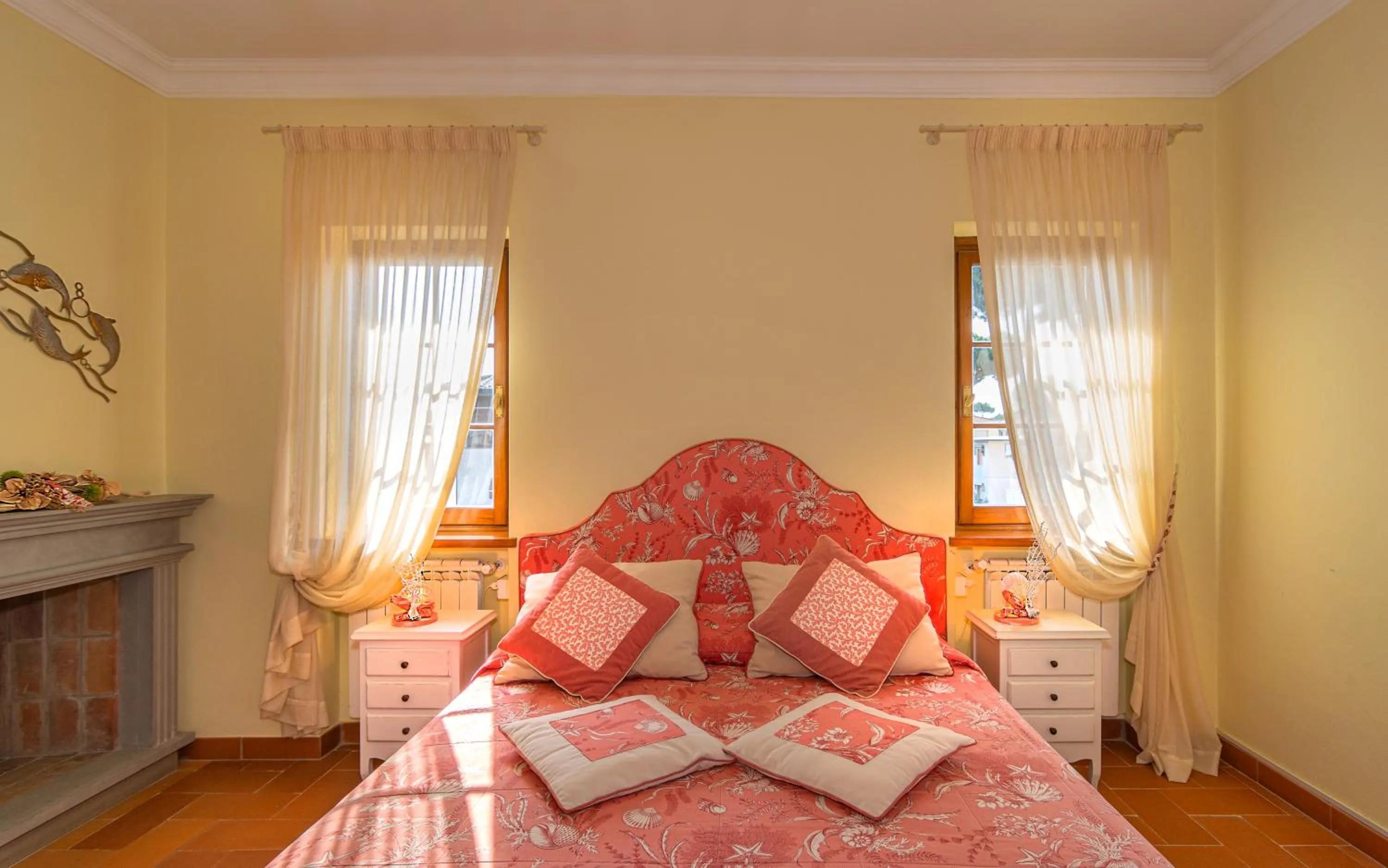 Bed in Villa Il Fortino