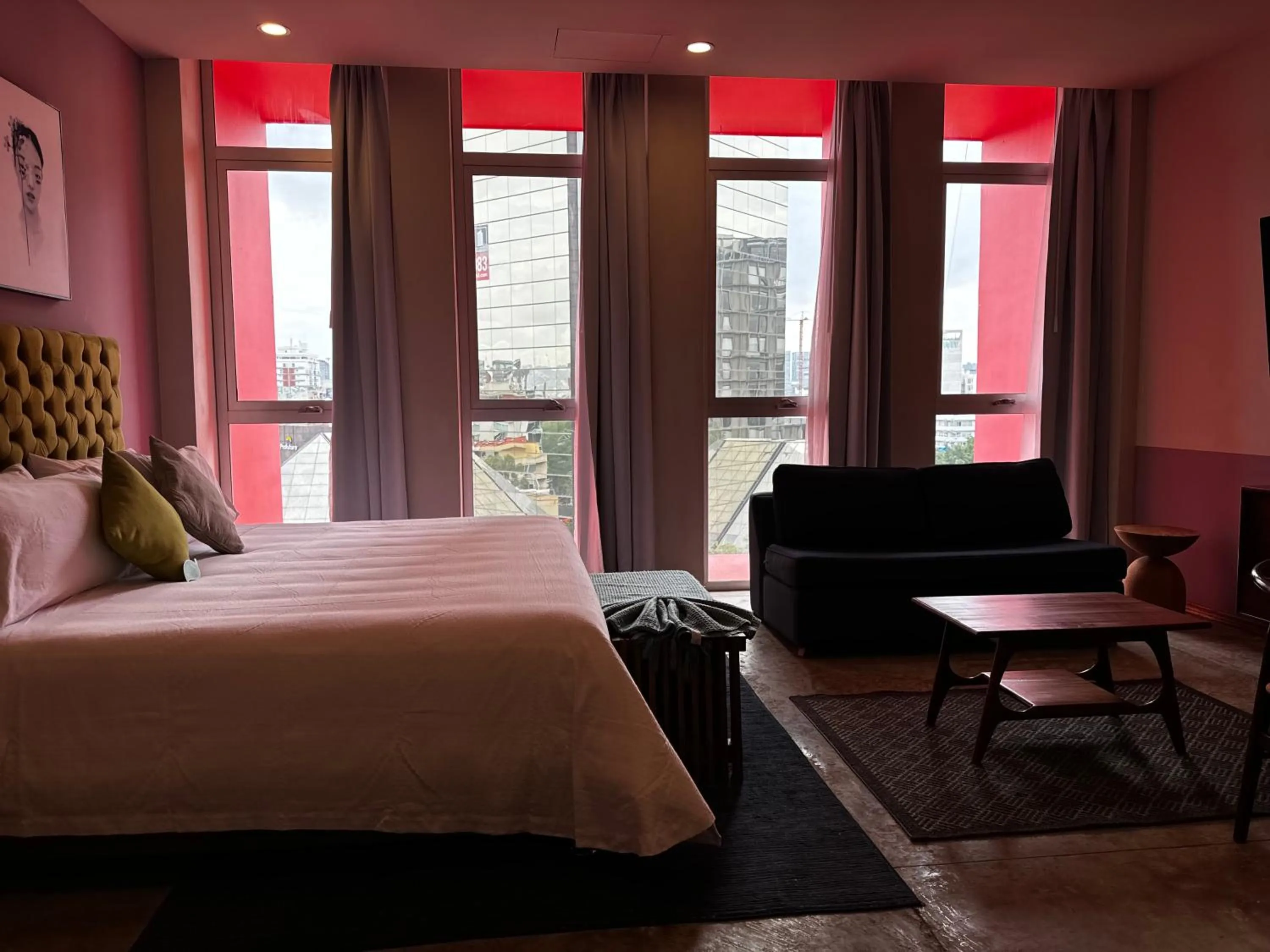 City view, Bed in Selina Guadalajara