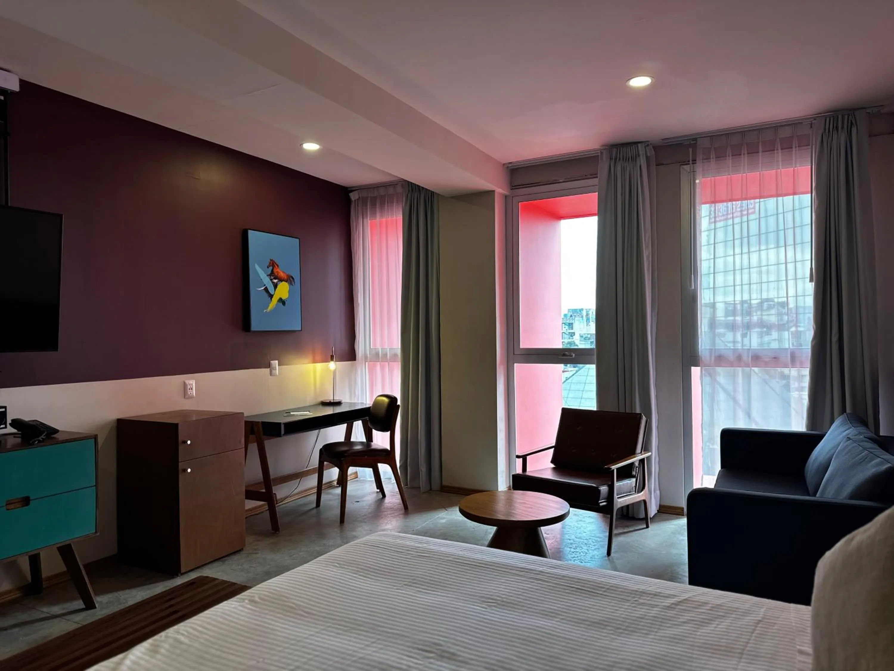 City view, Bed in Selina Guadalajara