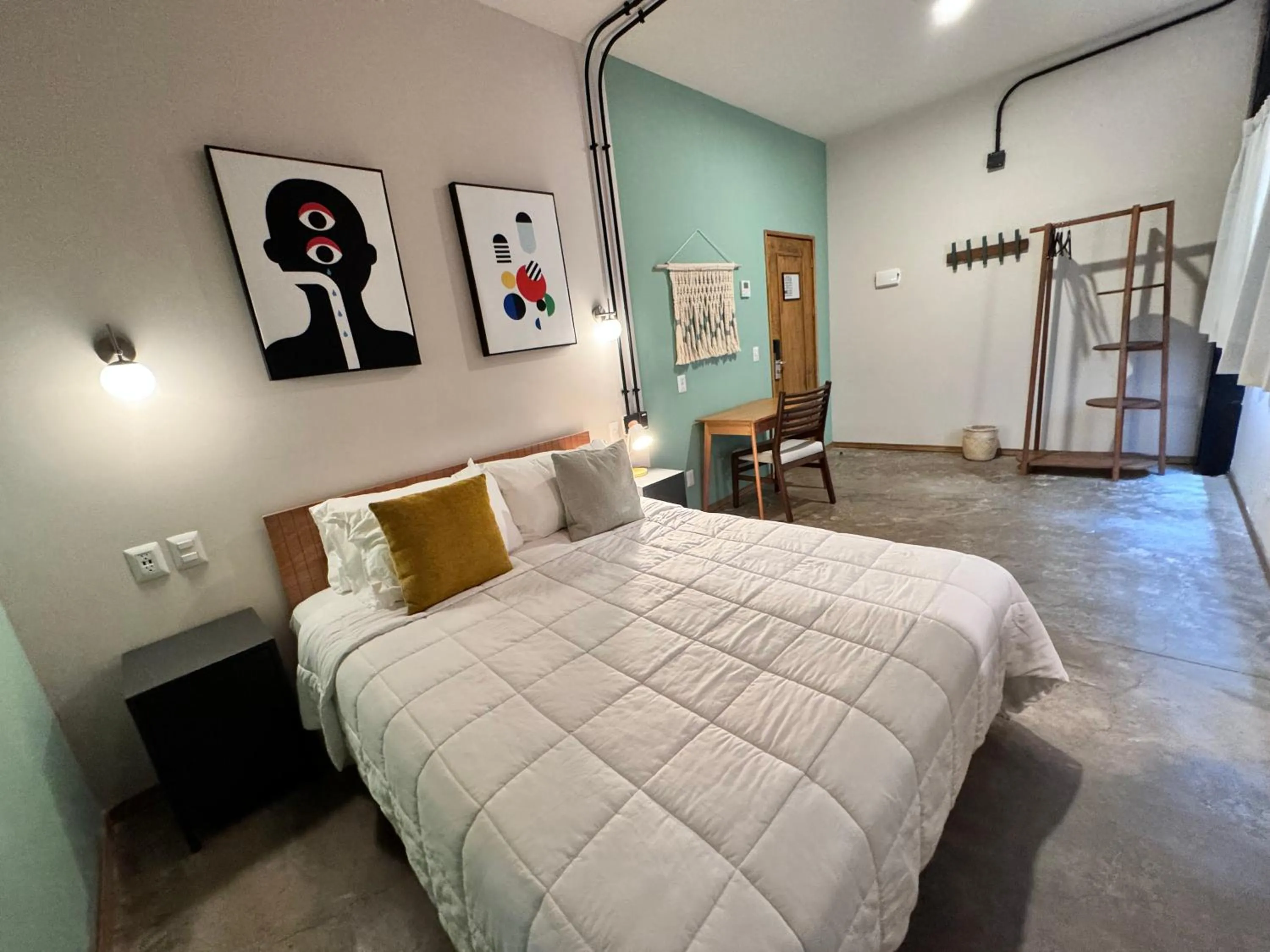 Bed in Selina Guadalajara