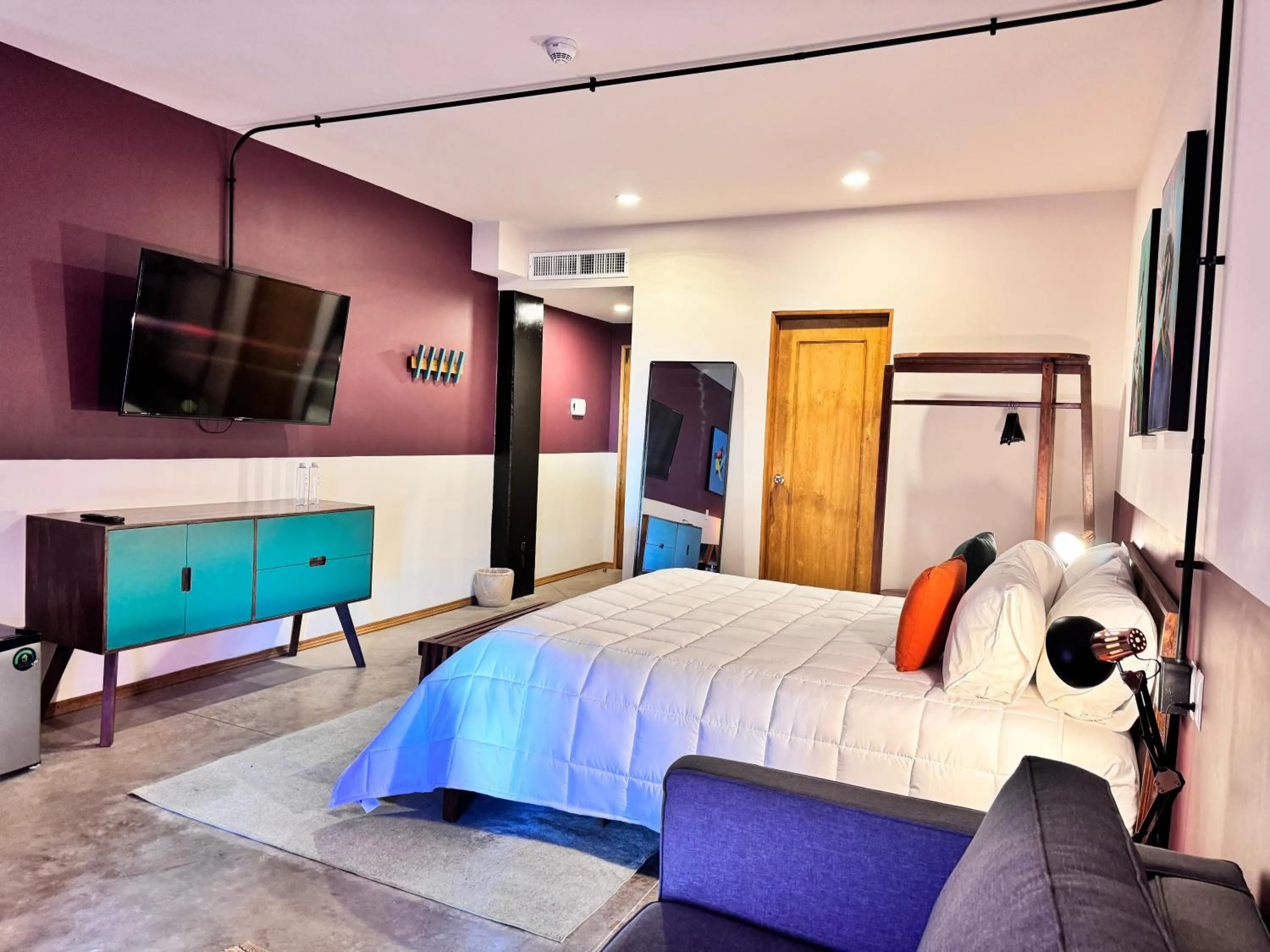 Bed in Selina Guadalajara