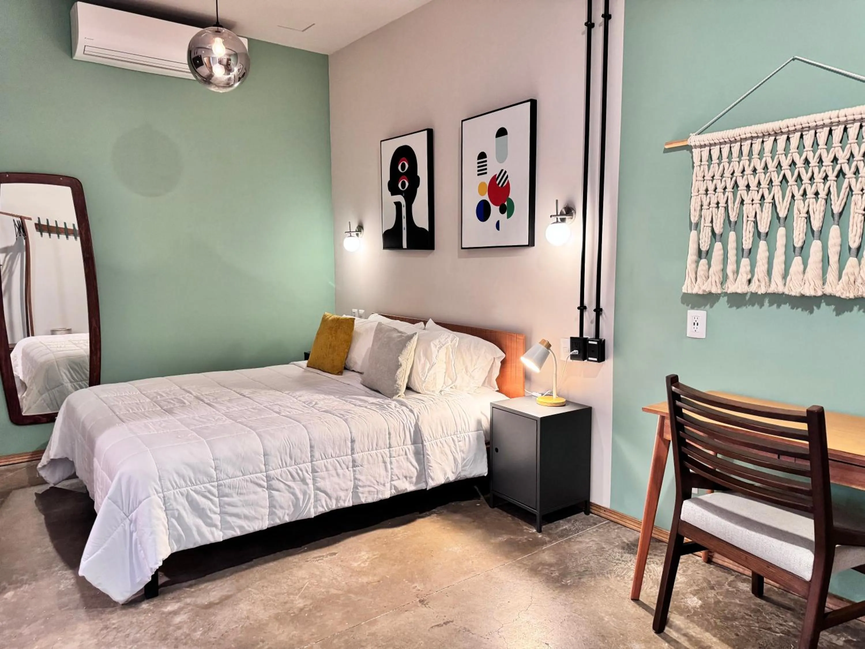 Bed in Selina Guadalajara