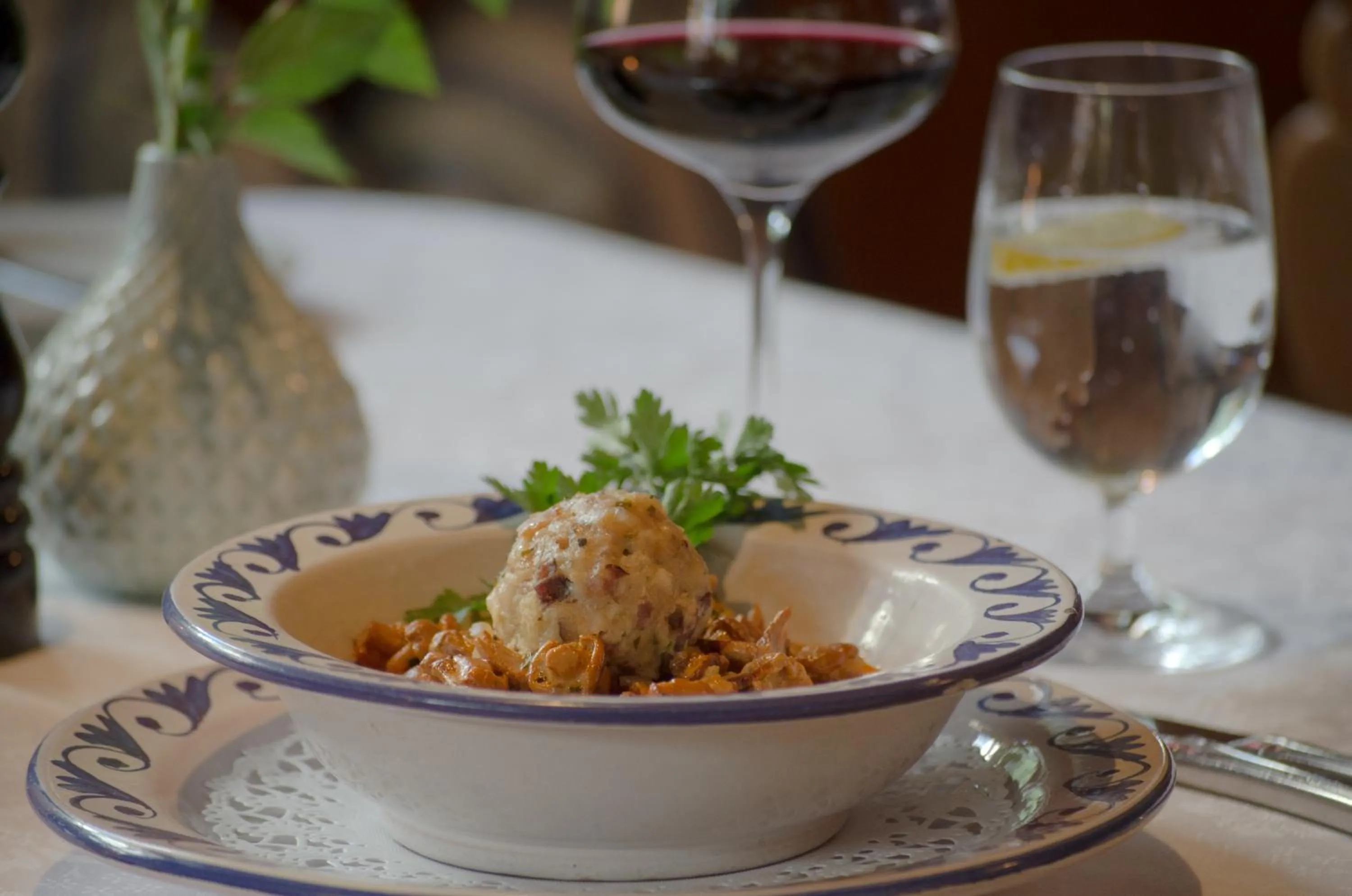 Food close-up in Hotel Die Arlbergerin - Design & Tiroler Gemütlichkeit